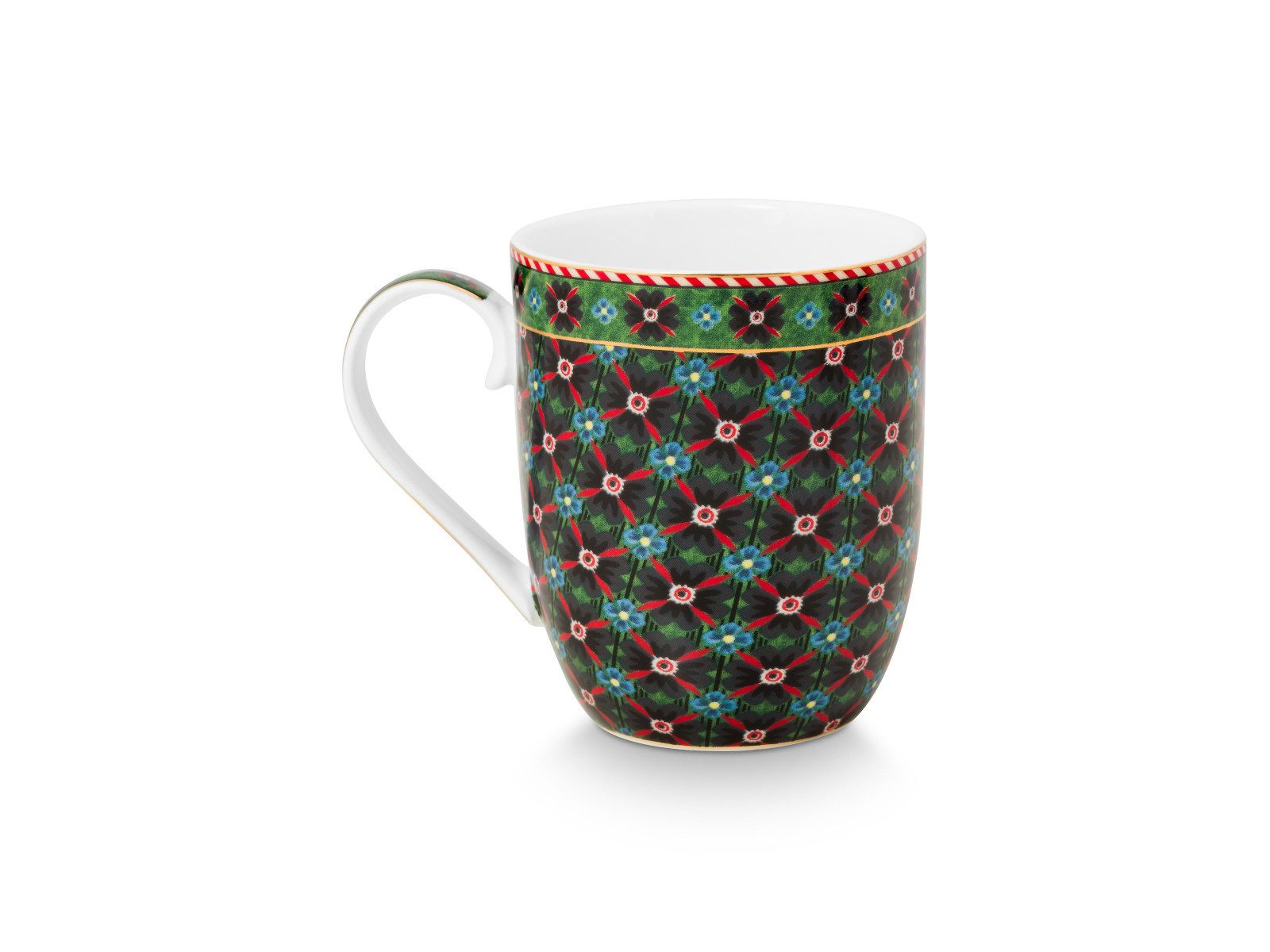 PiP Studio Tasse Berry Blues Tasse 145ml Set2, Porzellan