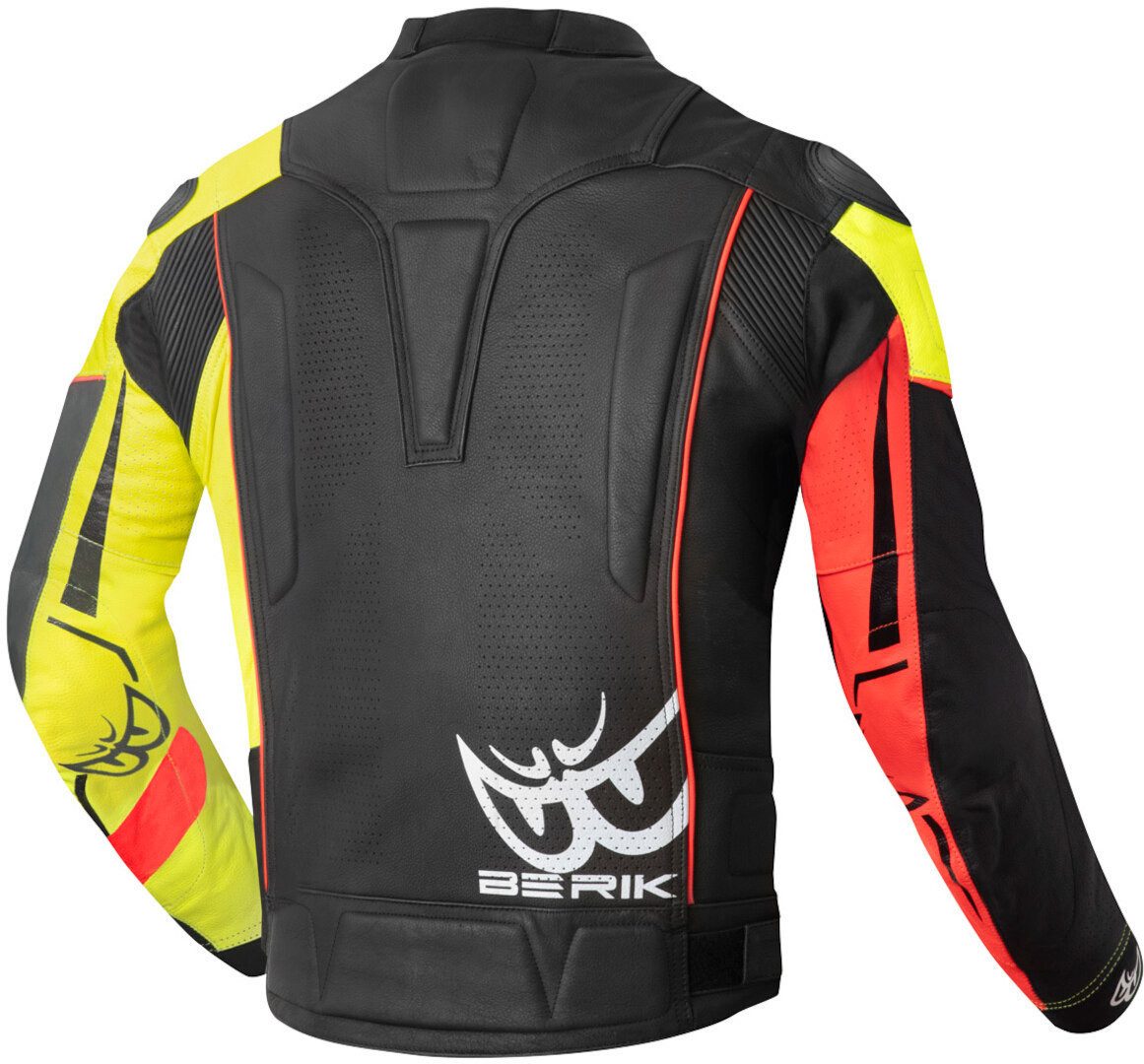 Berik Motorradjacke VisionGP Motorrad Lederjacke Perforiert günstig online kaufen