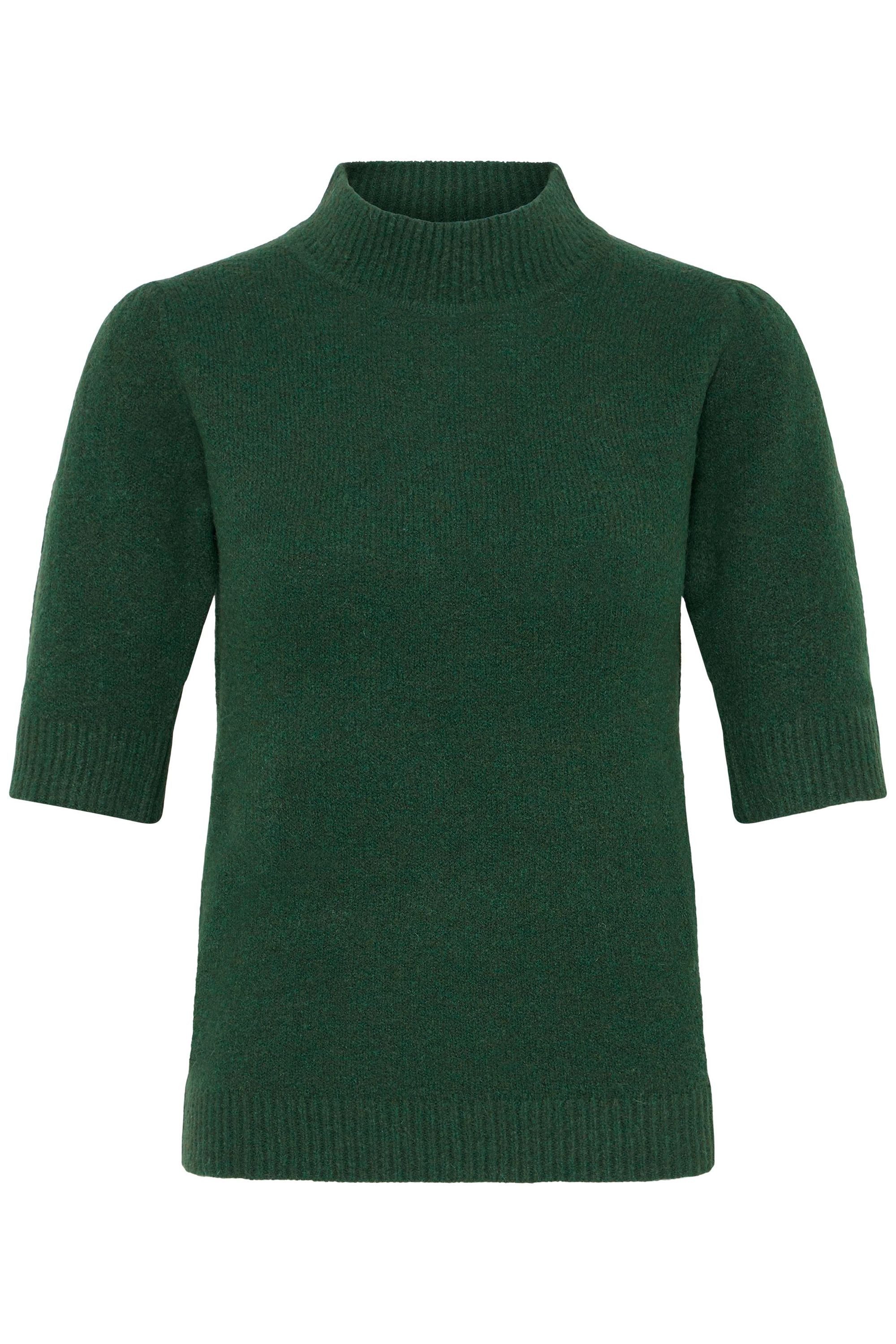 OXMO Strickpullover OXISIF Modischer Kurzarm-Pullover günstig online kaufen