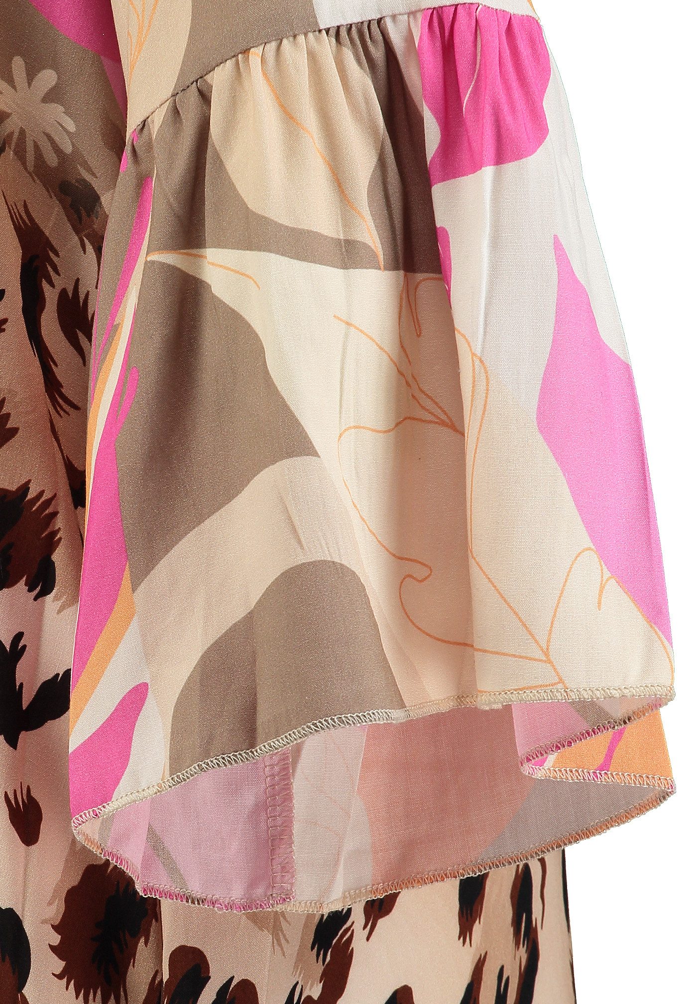 Key Largo Druckkleid WD PARADISE v-neck (1-tlg)