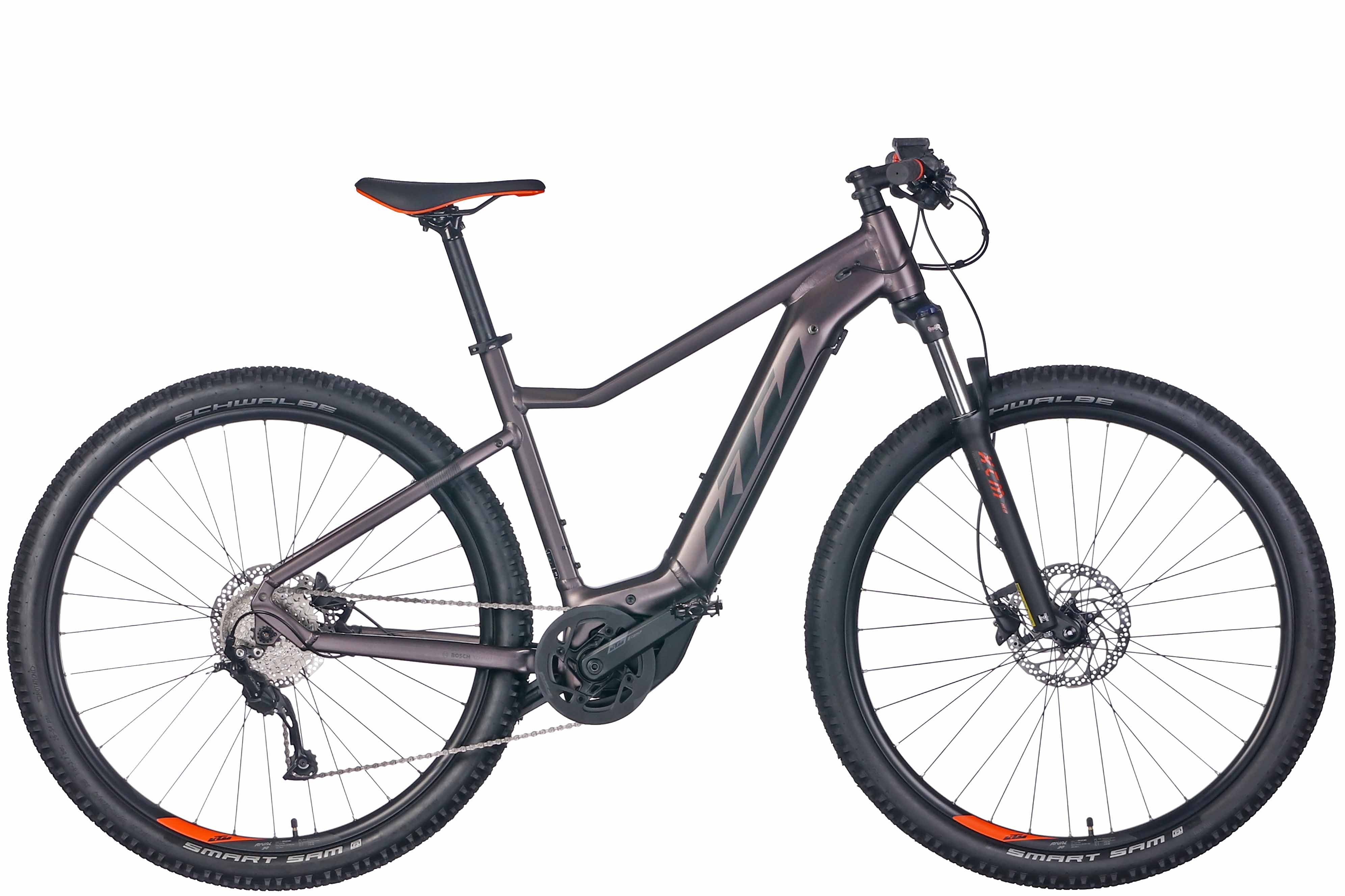 KTM E-Bike KTM Macina Race 592 29'' 500 Wh Herren lila 2025, 9 Gang Shimano Alivio M3100-9 SGS shadow, Kettenschaltung, Bosch Performance Line CX, 500 Wh