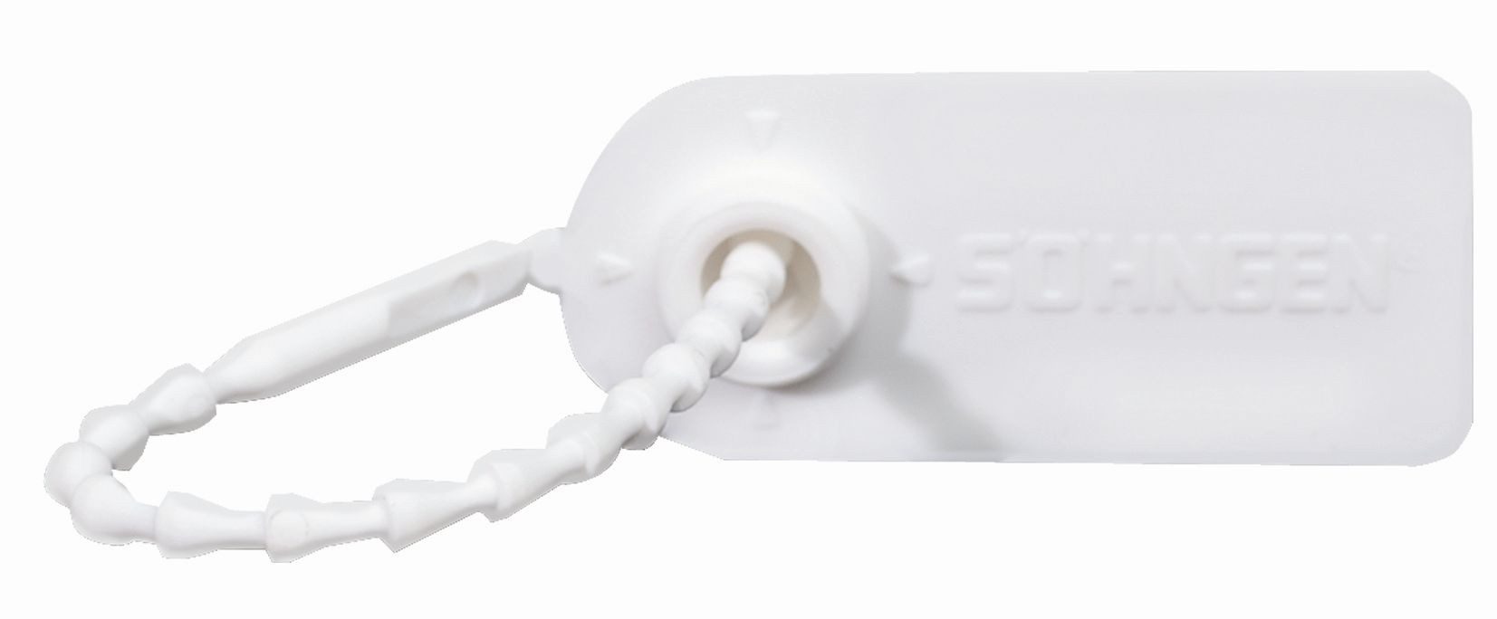 Söhngen Pillendose SÖHNGEN® 0301222 Sicherheitsplombe - weiß, 10 Stück