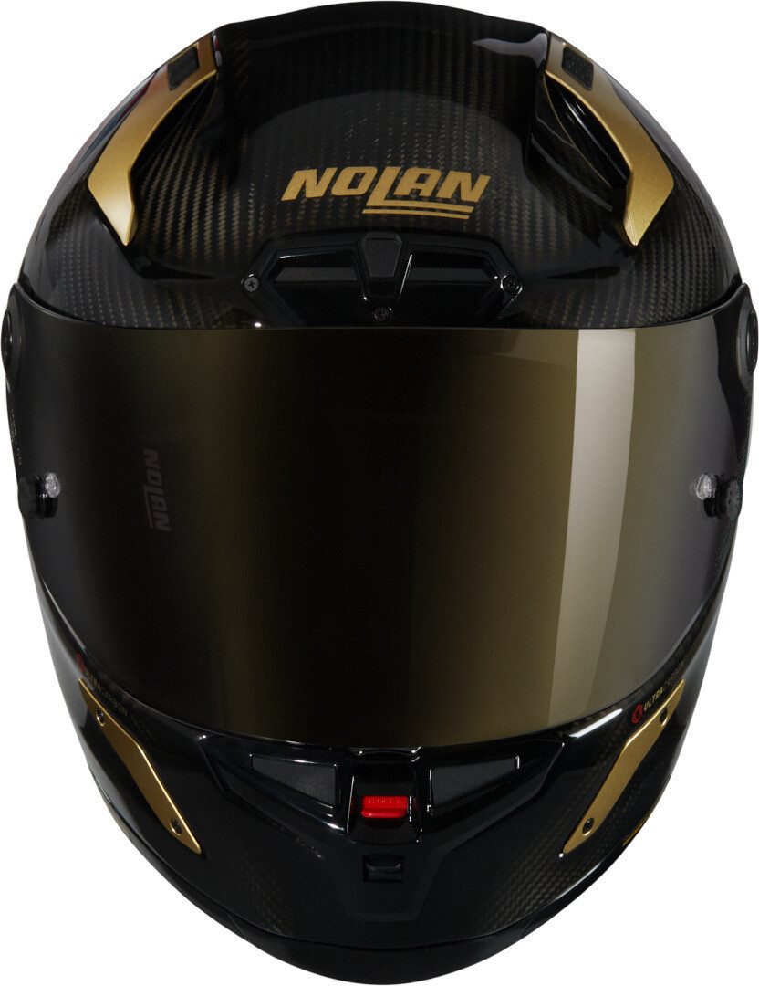 NOLAN Motorradhelm X-804 RS Ultra Carbon Aureo Helm, Notfallsystem-Polsterung (EQRS)