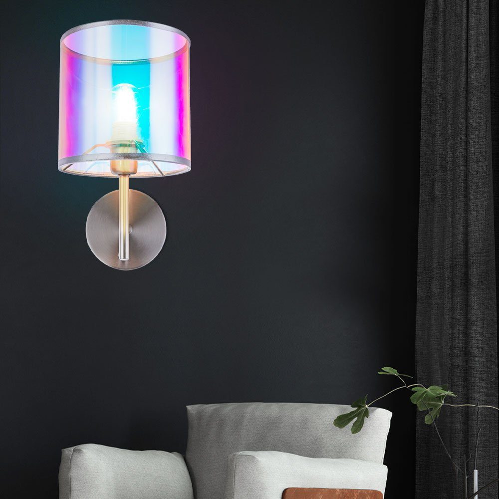 GLOBO LIGHTING Wandleuchte, Leuchtmittel nicht inklusive, Wandleuchte Wandlampe Flurleuchte Wohnzimmerlampe, Schalter, Metall