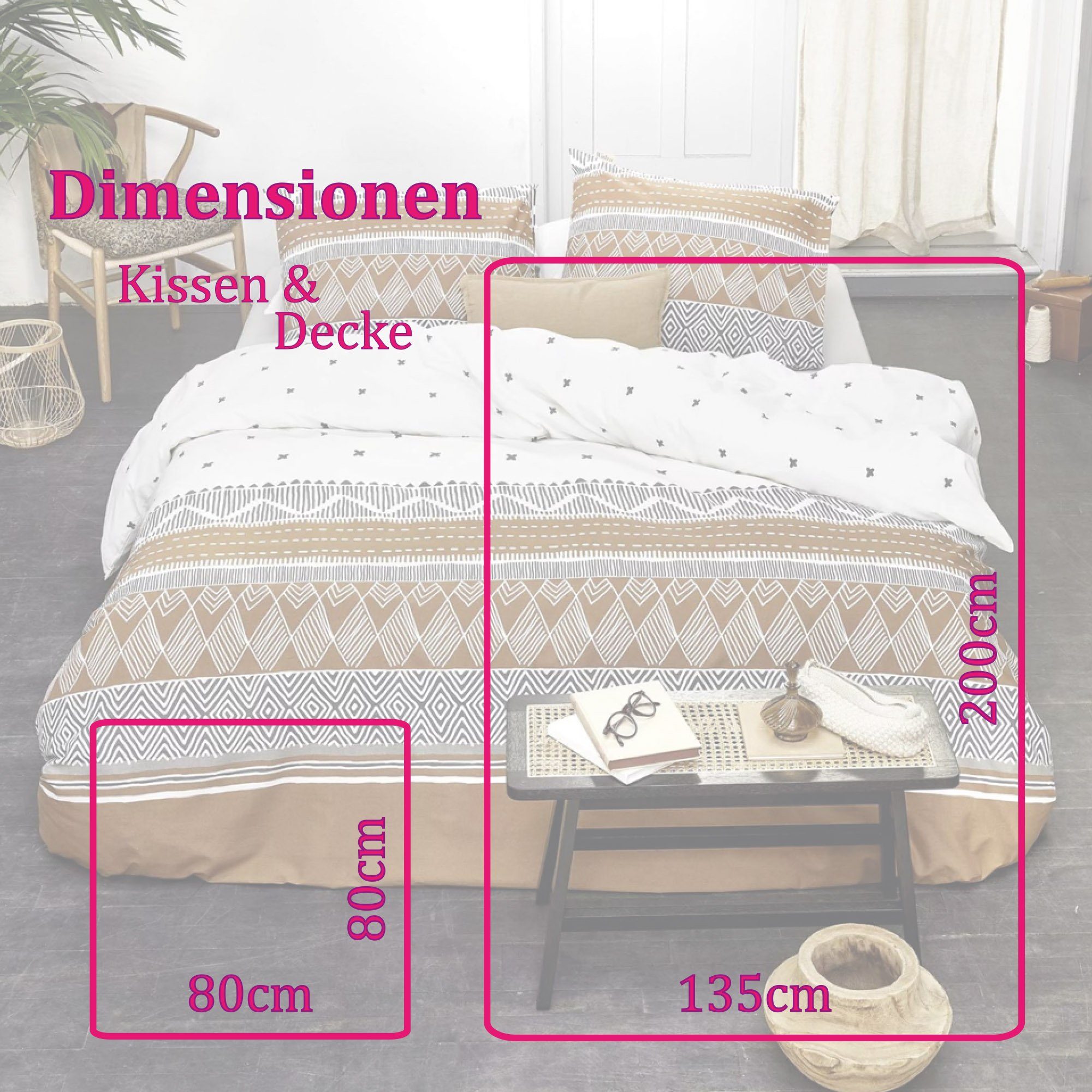 Bestlivings Bettwäsche Bettwäsche-Set 05850, Baumwolle, Bettbezug günstig online kaufen