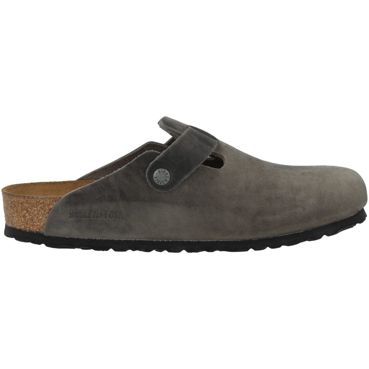 Birkenstock Boston SFB geöltes Nubukleder Weichbettung normal Clog Sandalen, Hausschuhe, Pantoletten, Badeschuhe, Gartenschuhe