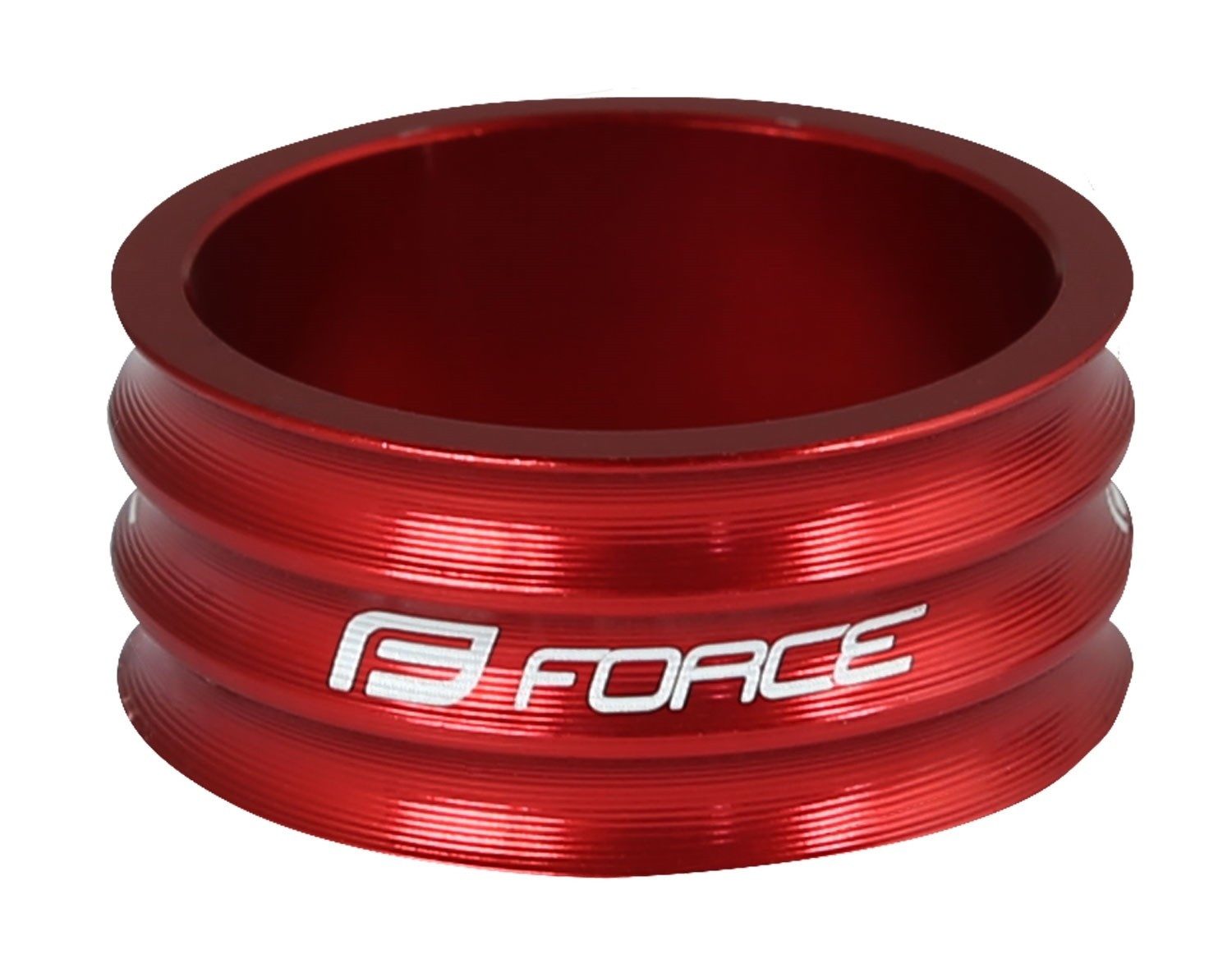 Lenkervorbau spacer headset FORCE 1 1/8" AHEAD 15 mm Al. red
