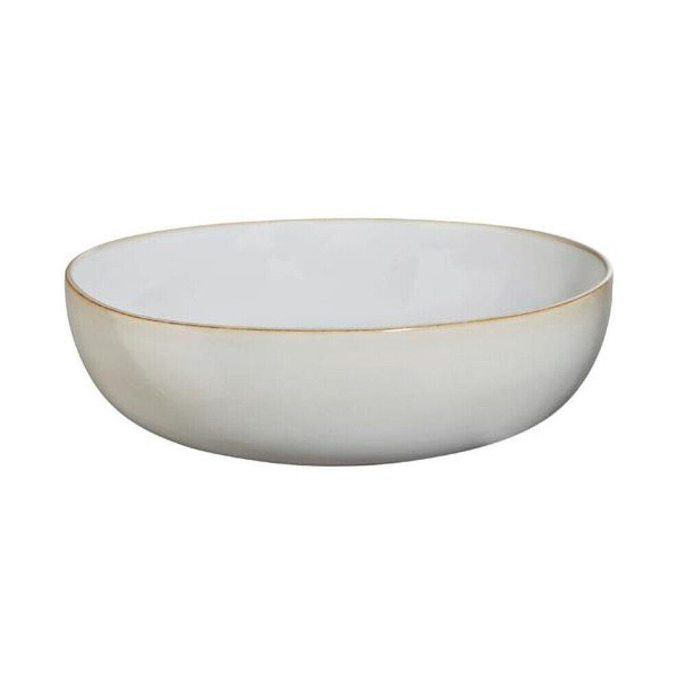 ASA SELECTION Salatschüssel Salatschale 29,5 cm Saisons Sand, Steinzeug, (1-tlg), Salatschale, Ø29,5cm, Steinzeug, beige