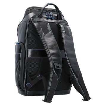 Piquadro Daypack Blue Square, Leder