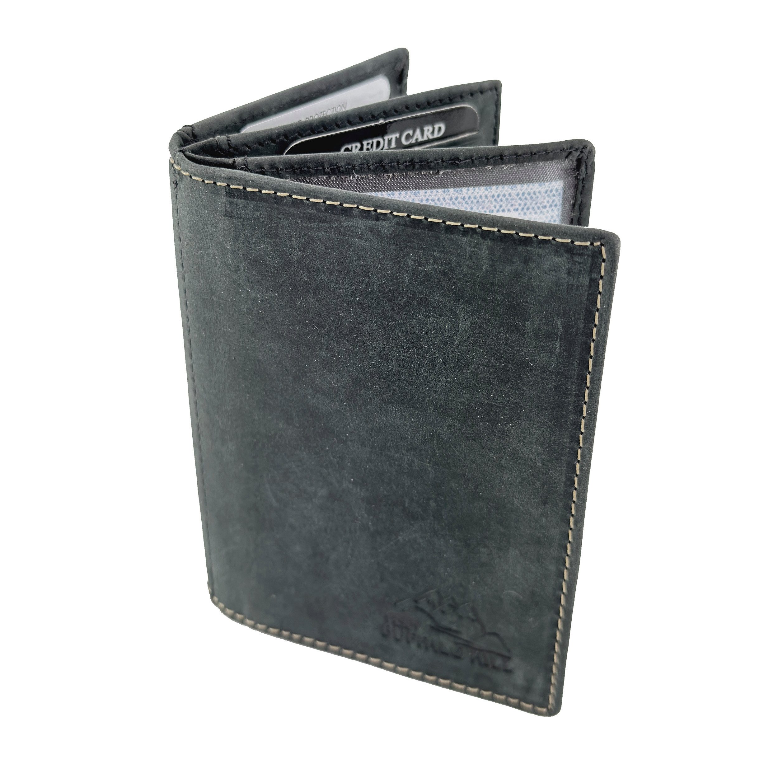 Buffalo Hill Kartenetui Büffelleder Ausweishülle, RFID-Schutz >2397-Wild< D günstig online kaufen