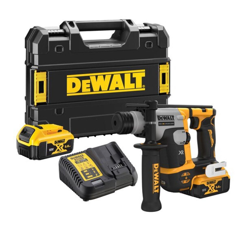 DeWalt Akku-Bohrhammer DEWALT Akku-Bohrhammer SDS+ 18V DCH172P2 1,4J 2-Funktionen 2x5,0Ah