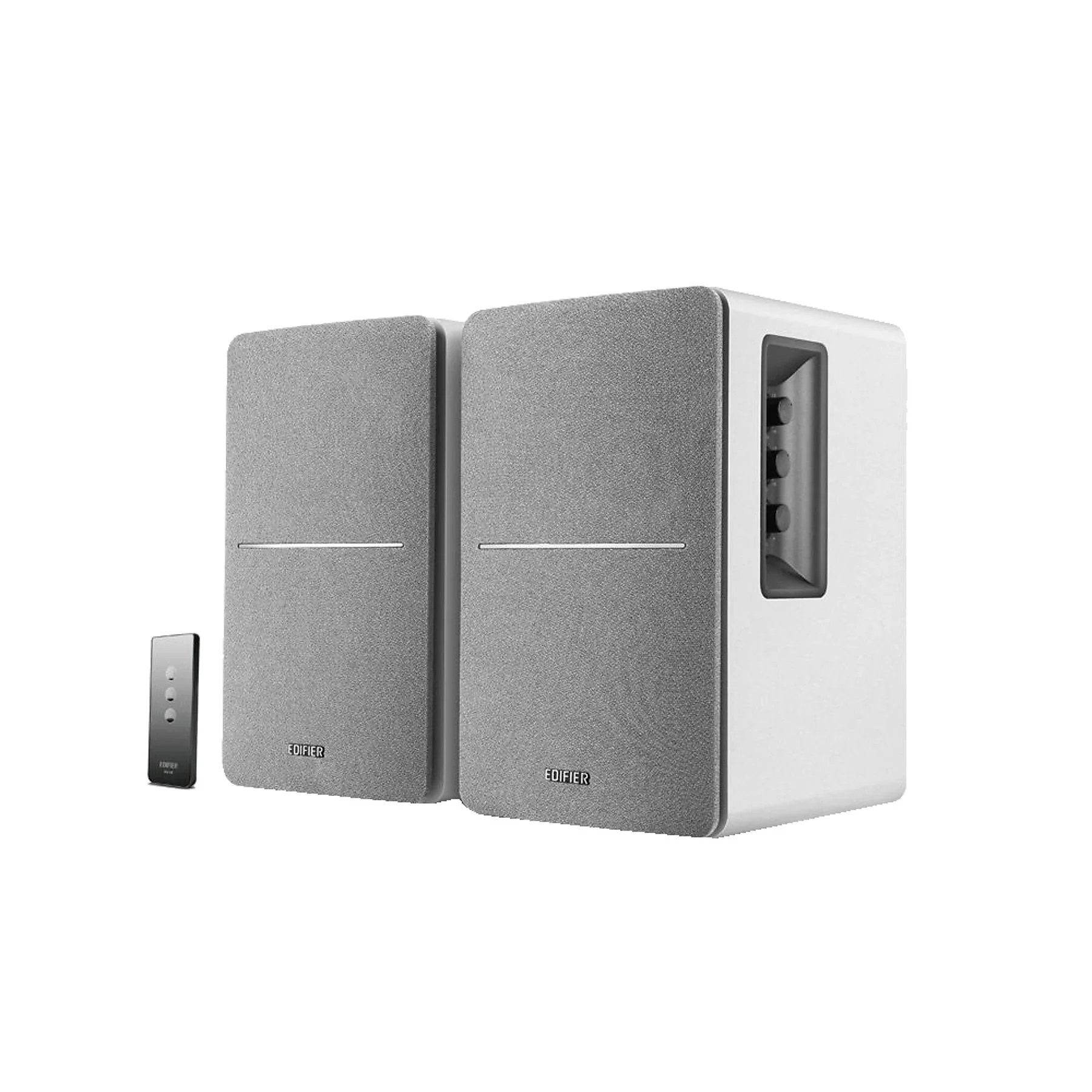 Edifier® R1280T Paar aktiv Lautsprechersystem für PC, TV, Notekook 2.0 Regal-Lautsprecher (42 W) Weiß