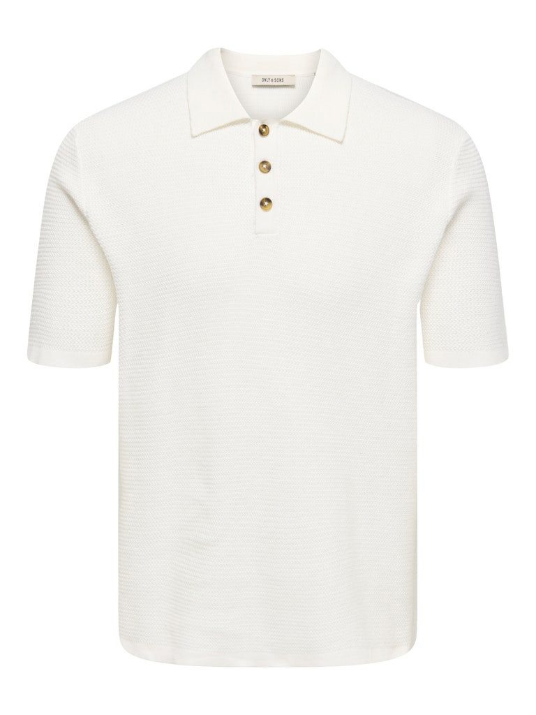Strickpullover ONSERIC REG 12 STRUC SS POLO KNIT