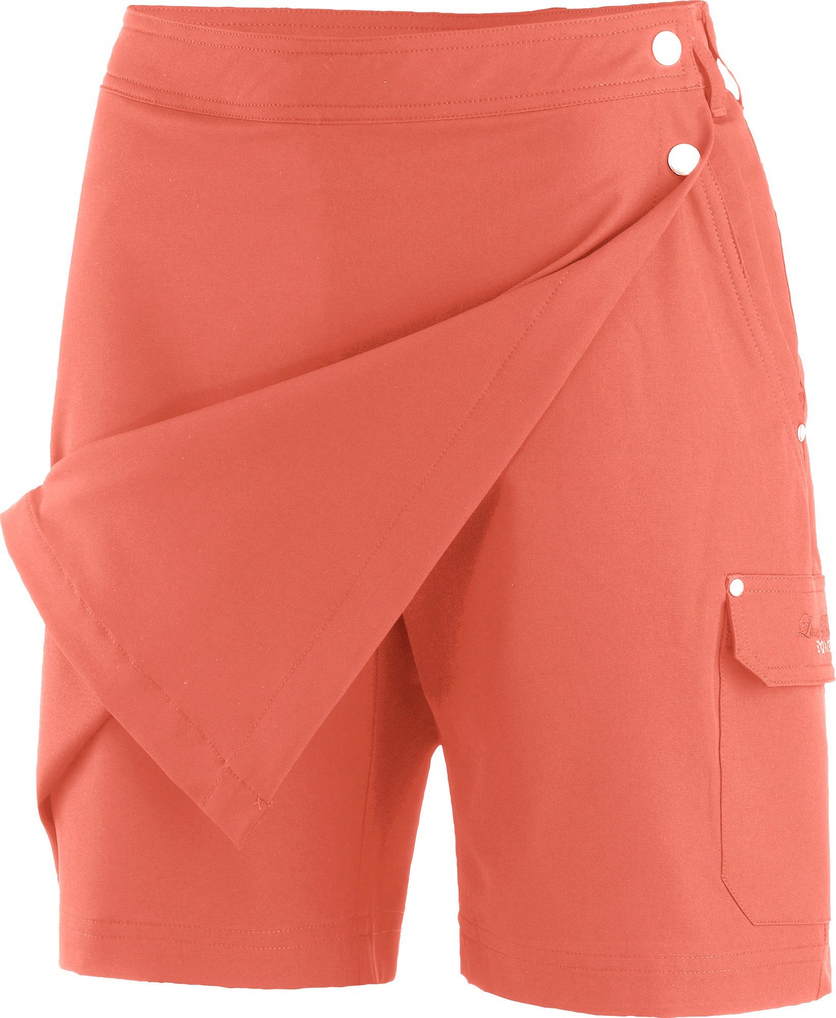 2-in-1-Shorts II als Short GRANBY DEPROC Short coral als SKORT & innen LPO Vorderteil Rock, CS Active living Rock