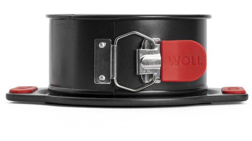 WOLL Springform Woll Let's bake! Kuchenform, Backform, rund, (1-tlg), mit Antihaftversiegelung und integrierten Silikongriffen, PFAS-Frei