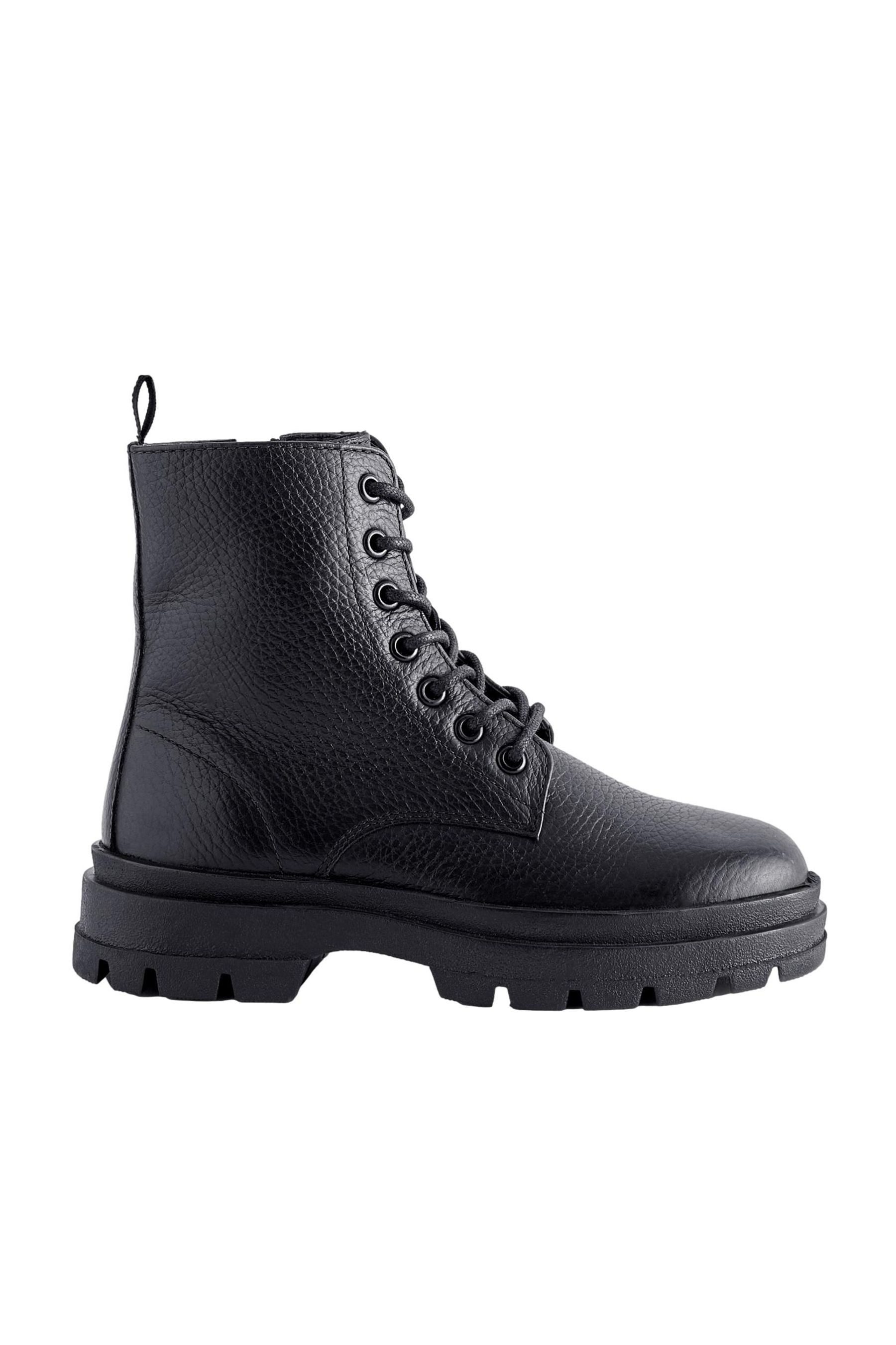Next Lederstiefel zum Schnüren Schnürstiefelette (1-tlg) günstig online kaufen