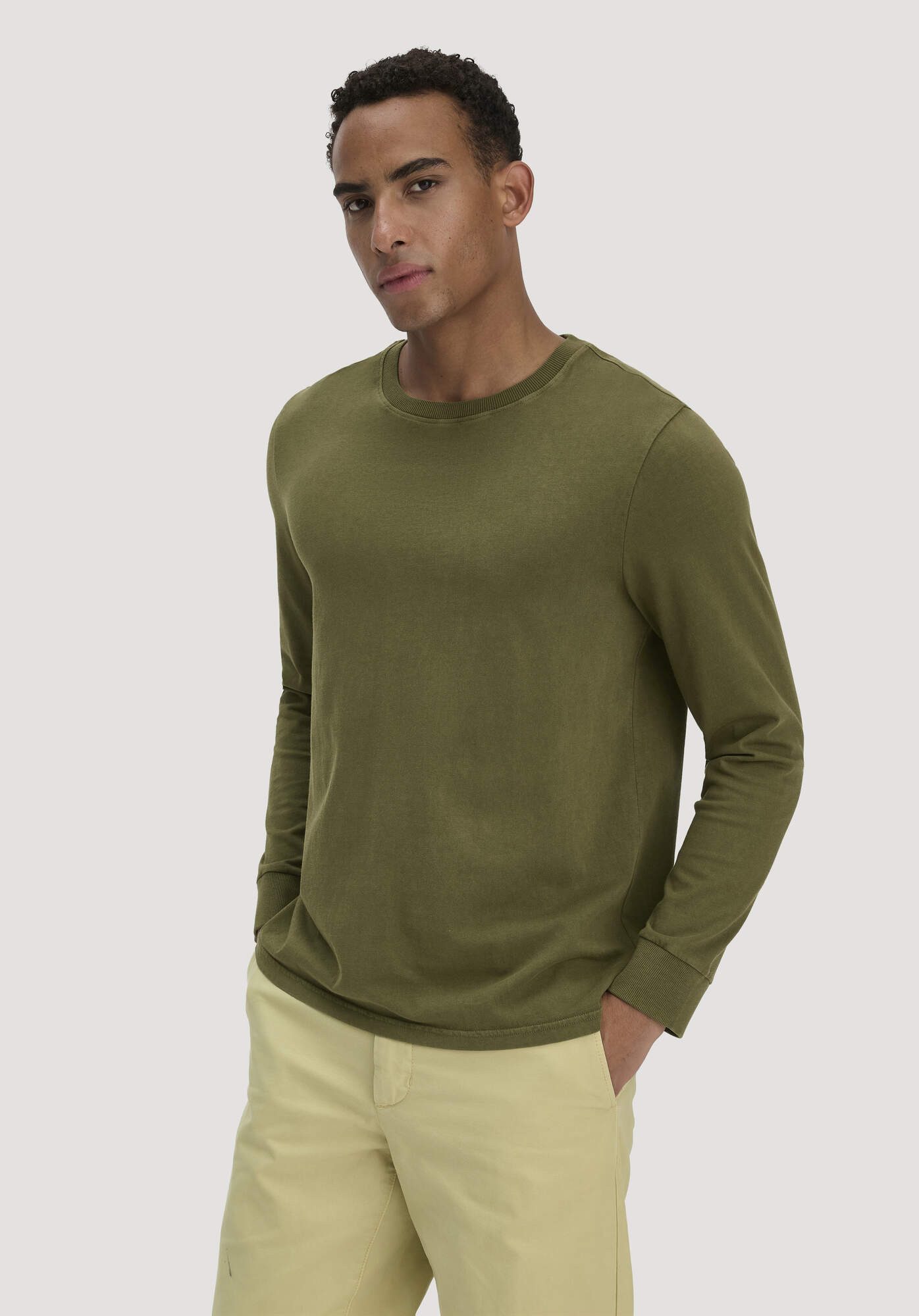 Hessnatur T-Shirt aus reiner Bio-Baumwolle (1-tlg)