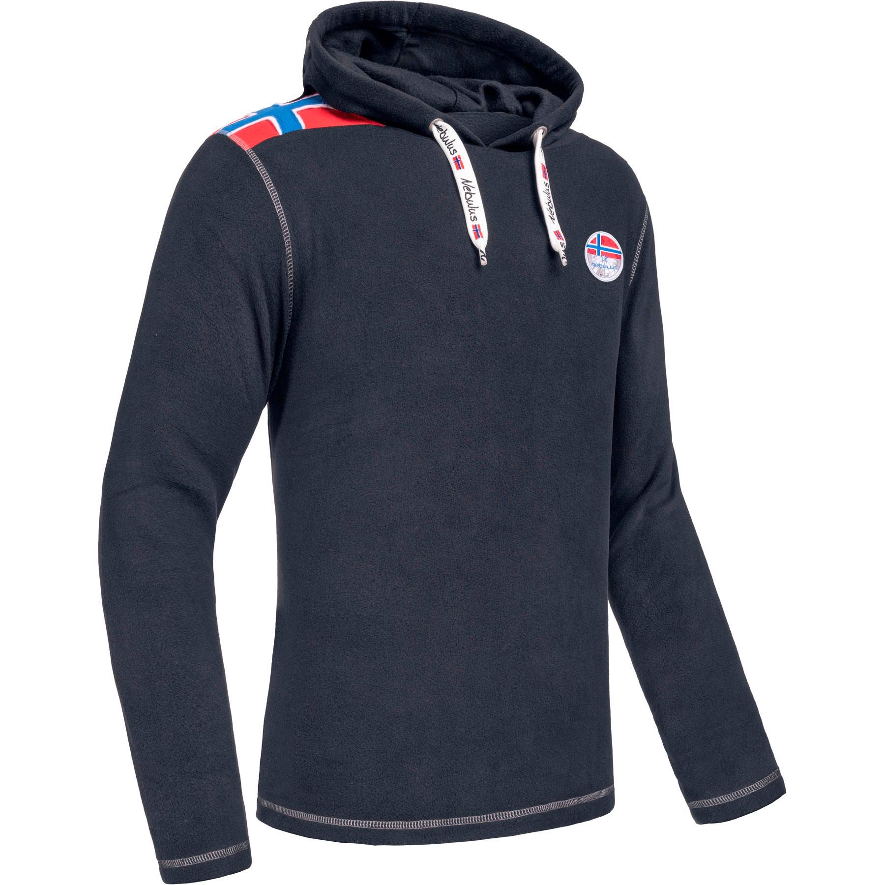 Nebulus Hoodie FILE, P6690 - Herren, schwarz-grau, XL