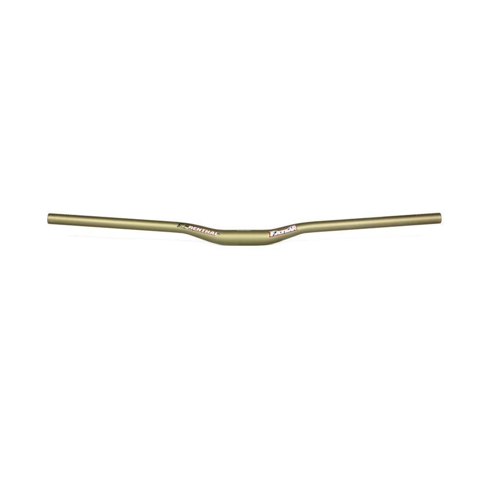 Renthal Fahrradlenker Renthal V2 Fatbar Riser Lenker 31,8 gold 800 x 10mm