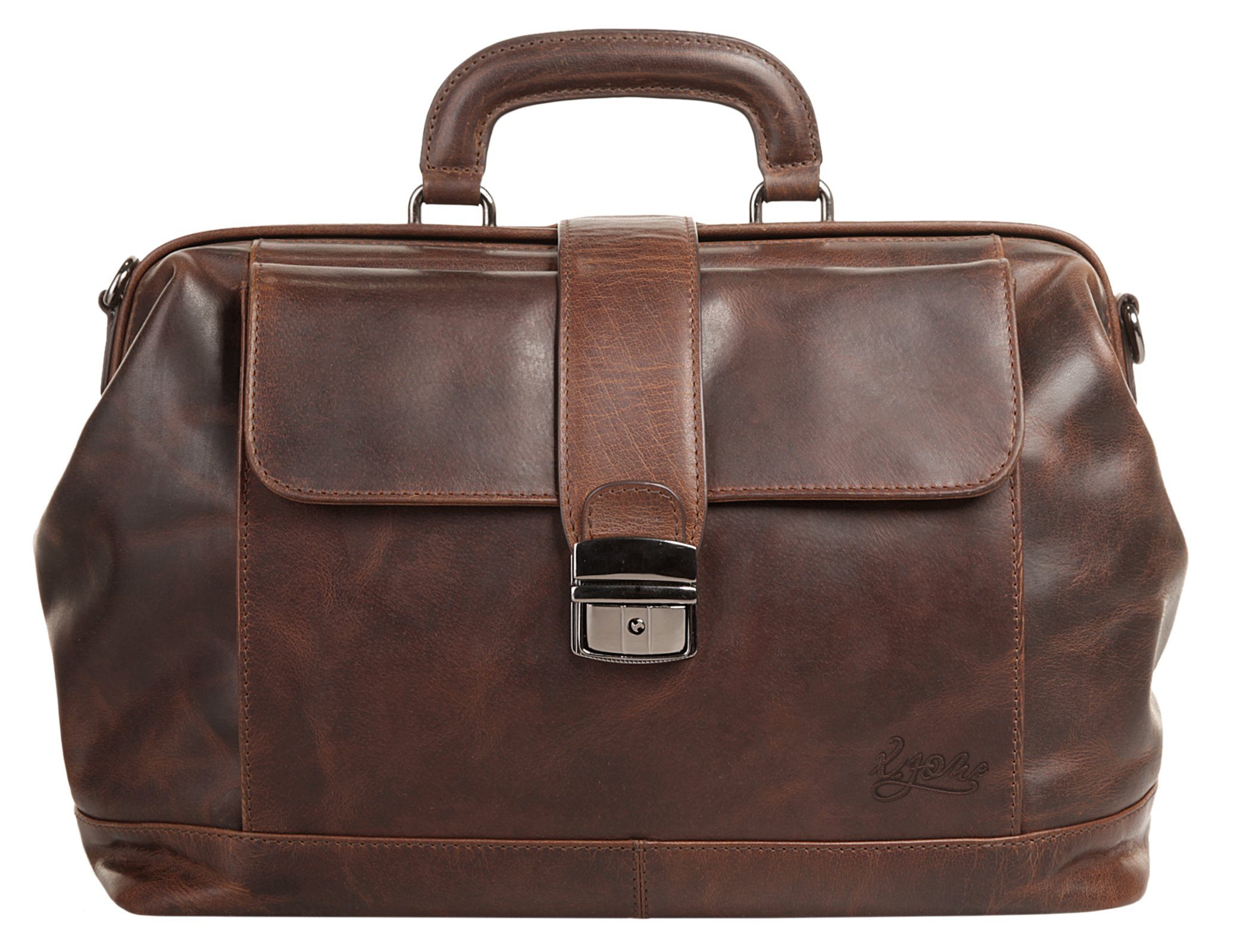 X-Zone Reisetasche, echt Leder cognac