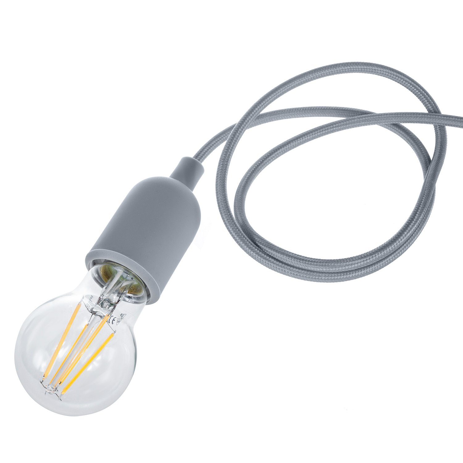 Maclean LED-Leuchtmittel MCE268 WW, Edison Warmweiß, Filament LED 806lm E27, Glühbirne 8W Retro