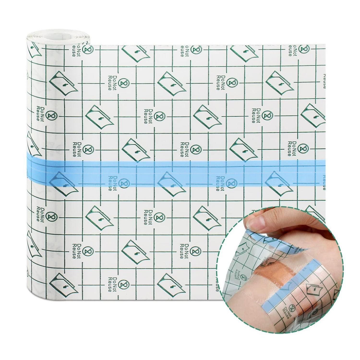 LuxusKollektion Bandagierunterlage Duschpflaster Wasserdicht Tattoo Folie Klebeband Rolle 15x300 cm