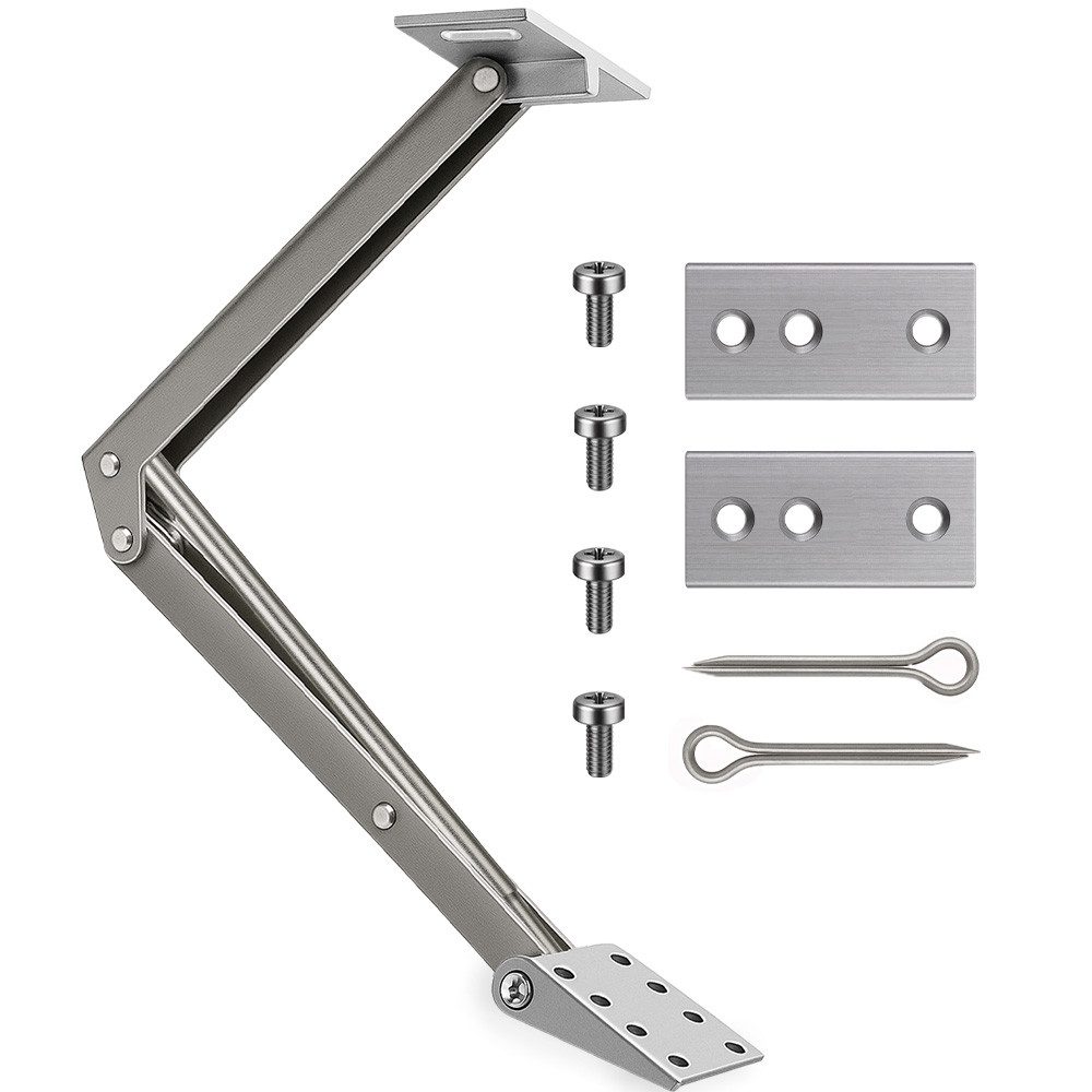 Deuba Gewächshaus-Fensteröffner, Automatischer Treibhaus 45cm Öffnungswinkel 7,5kg temeraturgesteuert