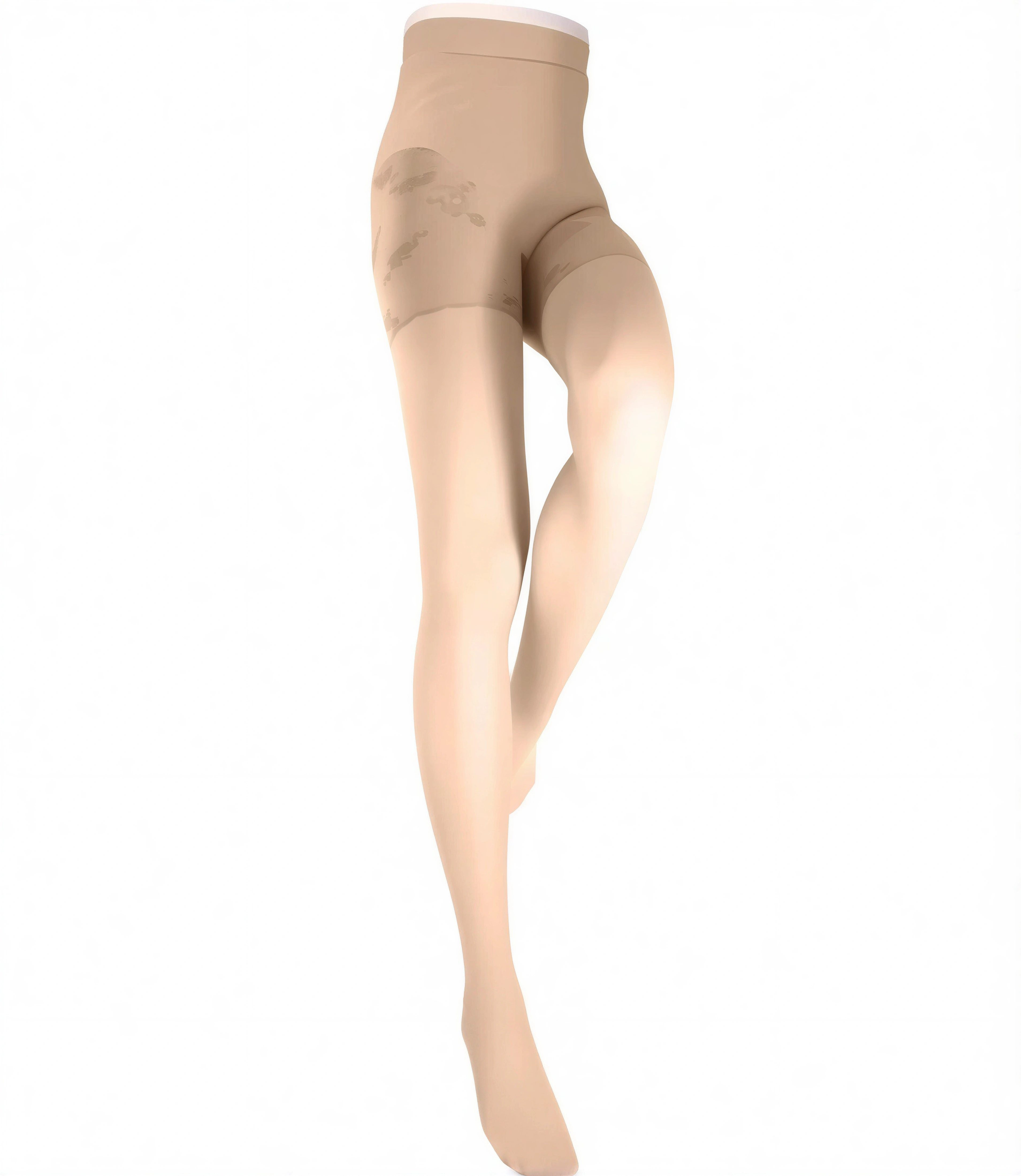 Wilox Feinstrumpfhose Damen PUSH UP 20 DEN 20 DEN (1 St. 1er-Pack) transparent, schimmernd