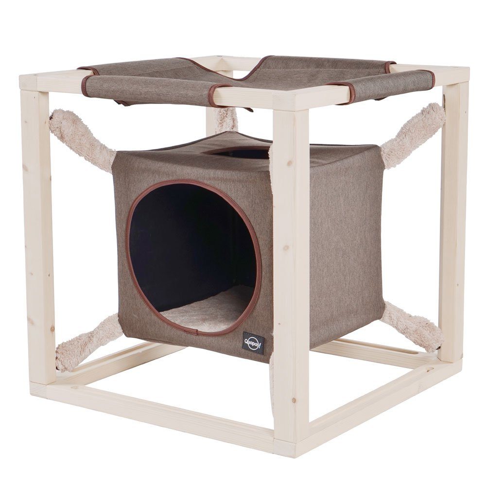 Quapas! Schlafhöhle QUAPAS! Katzenhöhle Catcube L - olive