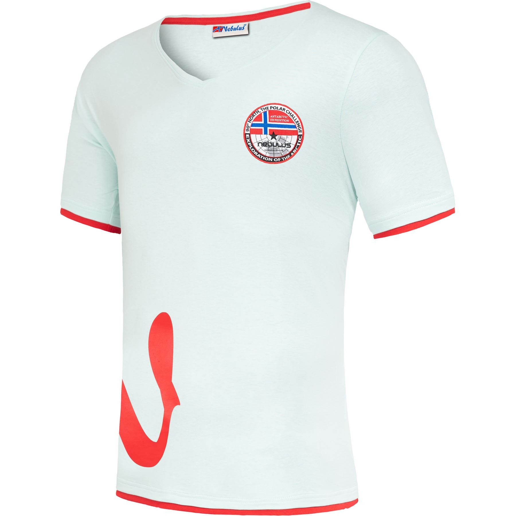 Nebulus T-Shirt FLORIN, P5330 - Herren, eisblau, XXL