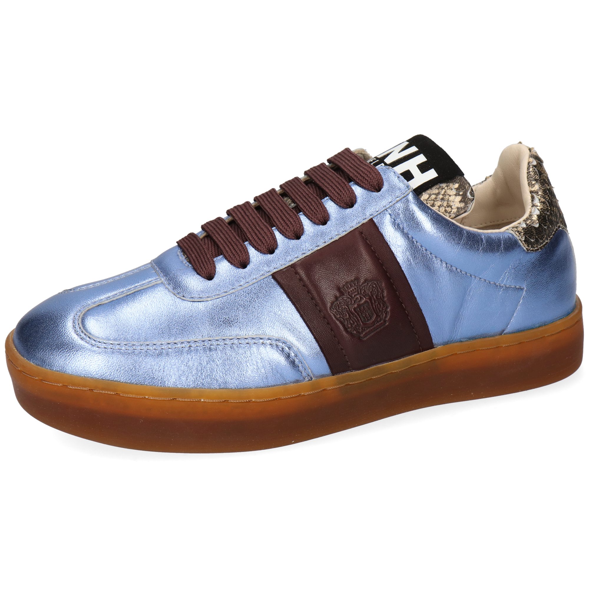 Melvin & Hamilton Amira 1 Leder-Sneakers für Damen Sneaker Flache Absätze, Echtes Leder, Herausnehmbare Innensohle, Latex Sohle