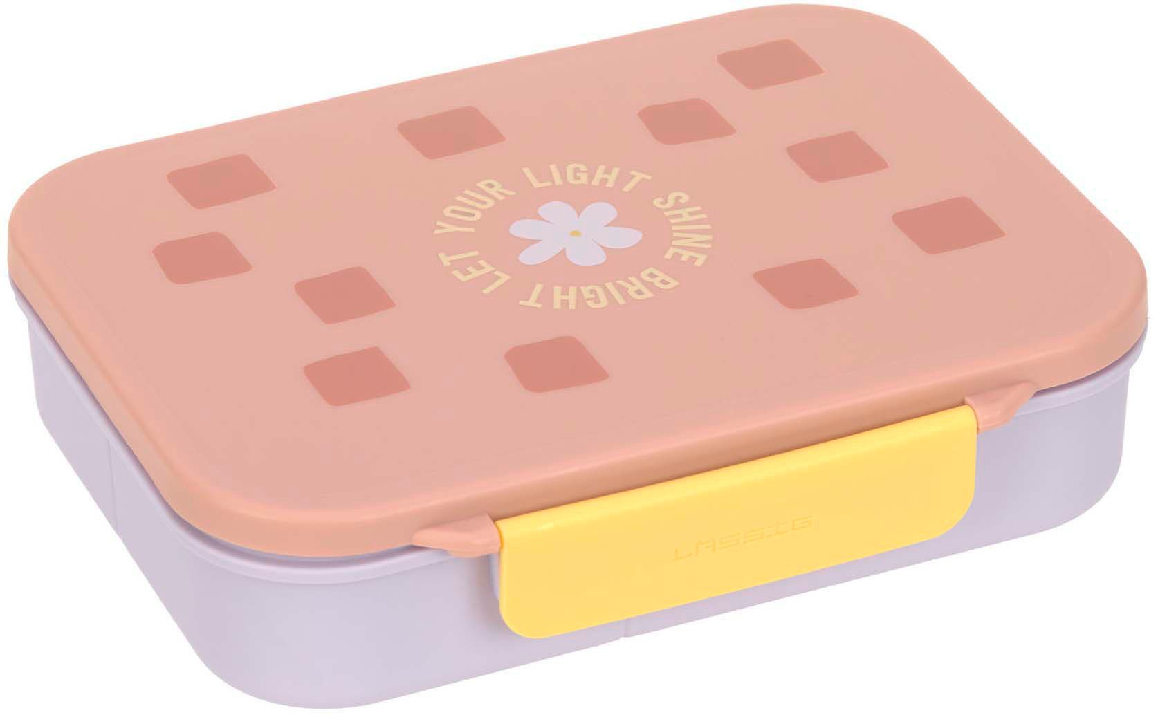 LÄSSIG Lunchbox Pattern Party Bento-Lunchbox rose, Polyprophylen (PP), Silikon, (1-tlg)