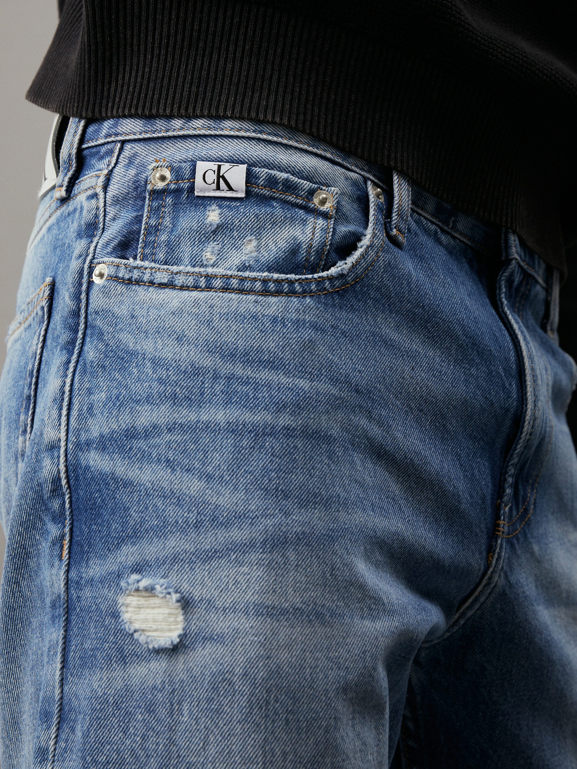 Calvin Klein Jeans Straight-Jeans AUTHENTIC STRAIGHT in klassischer 5-Pocke günstig online kaufen