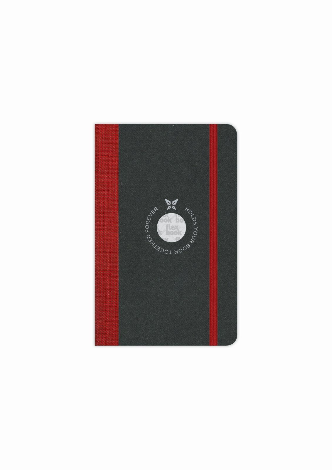 blanko/linierte verschied Globel Notizbuch / / 9 * Notizbuch Seiten Liniert Flexbook Flexbook Elastikband cm 14 Rot