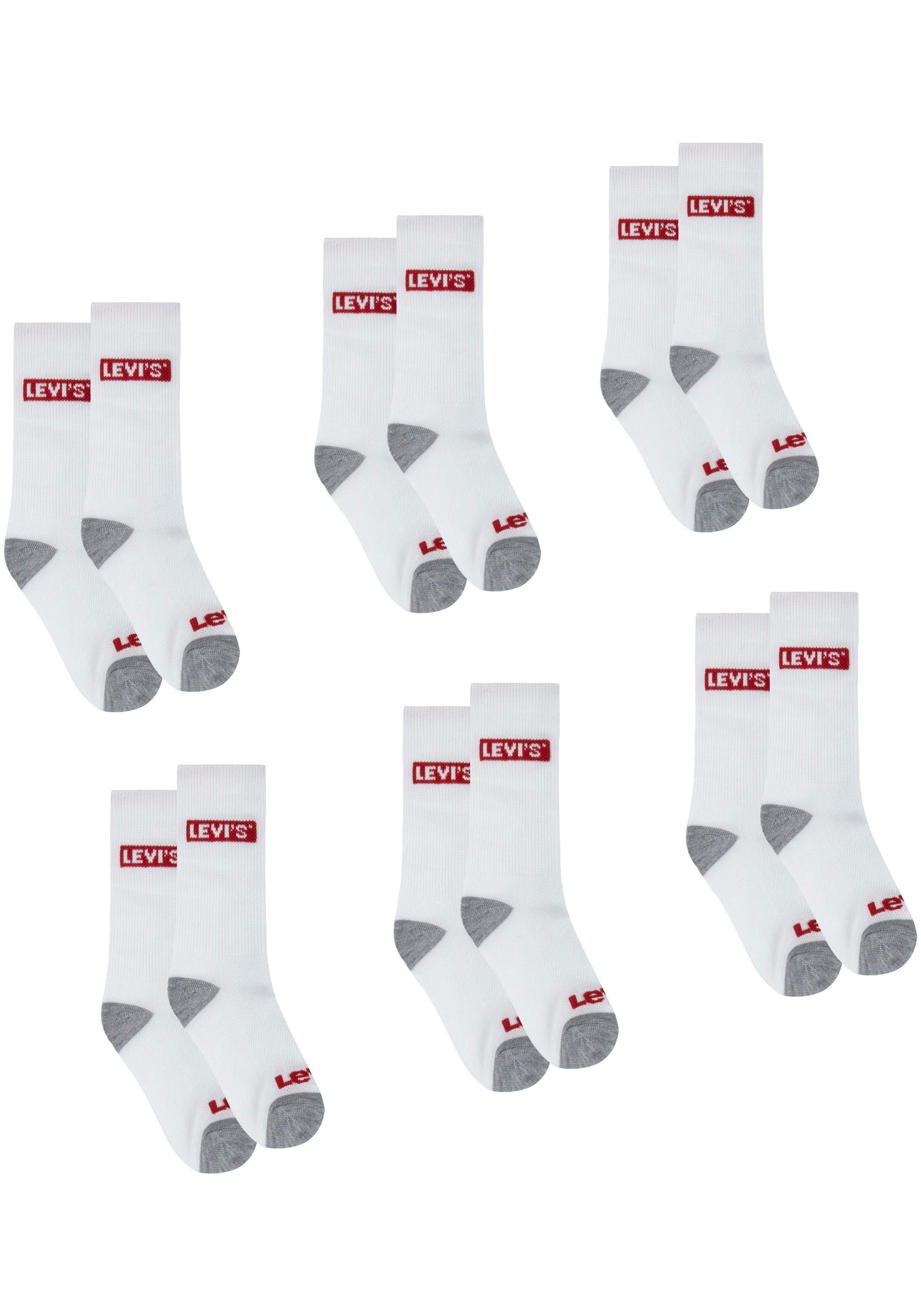 Levi's® Kids Socken LHN BOX TAB HIGH CUT 6PK (Packung, 6-Paar) UNISEX – Bild 2 von 4