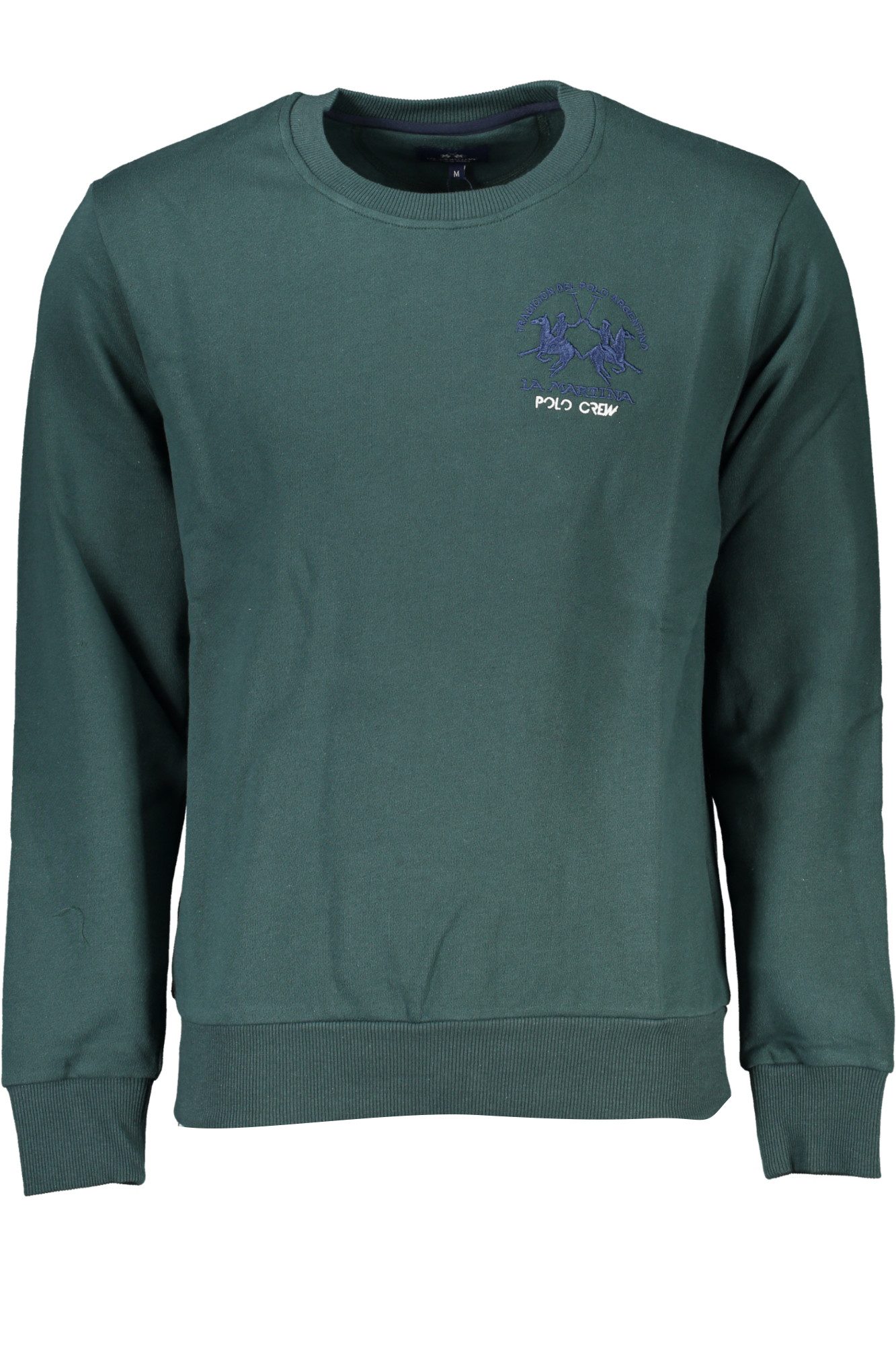 La Martina Sweatshirt Herren Langarm-Sweatshirt Grün Gefüttert mit