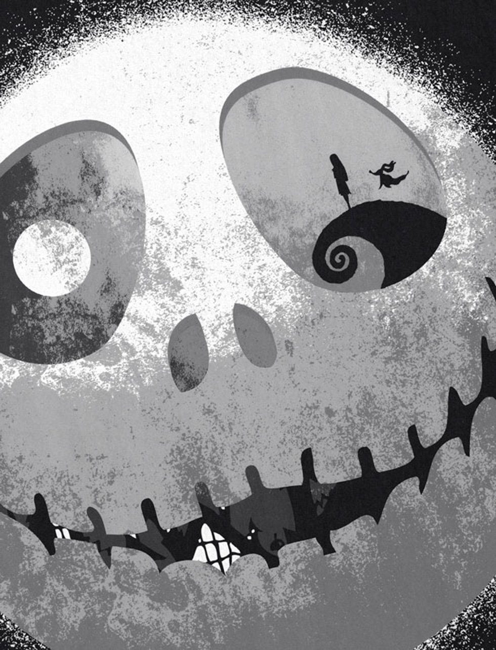 style3 T-Shirt Nightmare Vollmond jack skellington günstig online kaufen