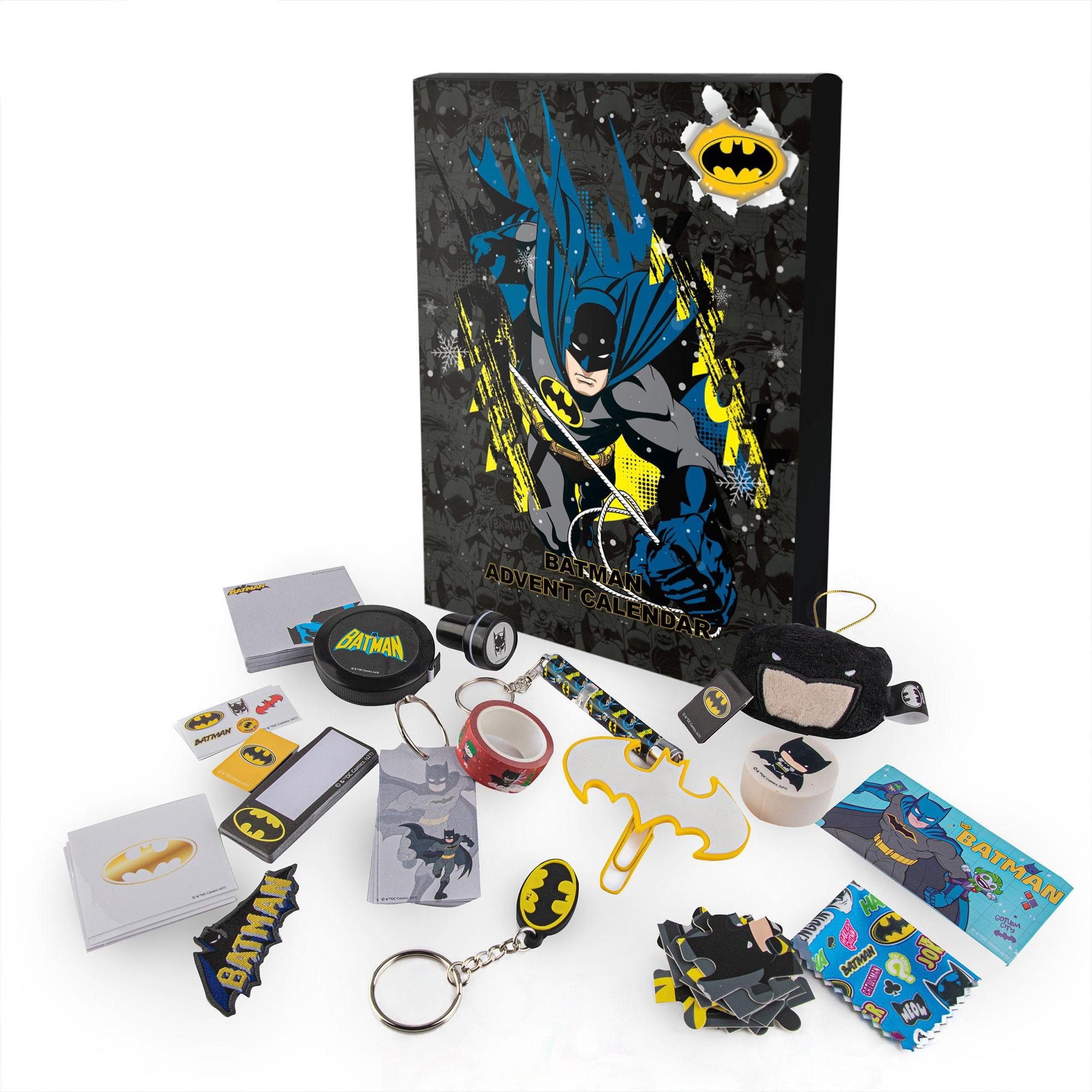Cinereplicas Adventskalender DC Comics Schreibwaren Adventskalender Batman