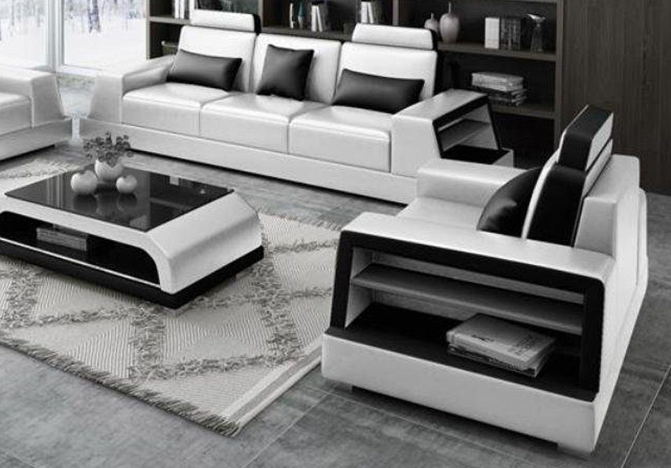 JVmoebel Sofa Designer beige Sofagarnitur 3+1 Polstermöbel Luxus Couch Neu, Made in Europe