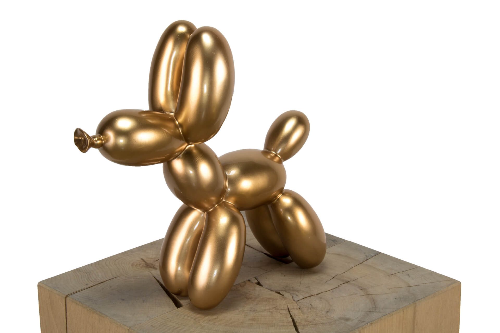 KUNSTLOFT Dekofigur Lucky 26x28x10 cm, handgefertigte Figur aus Kunststein