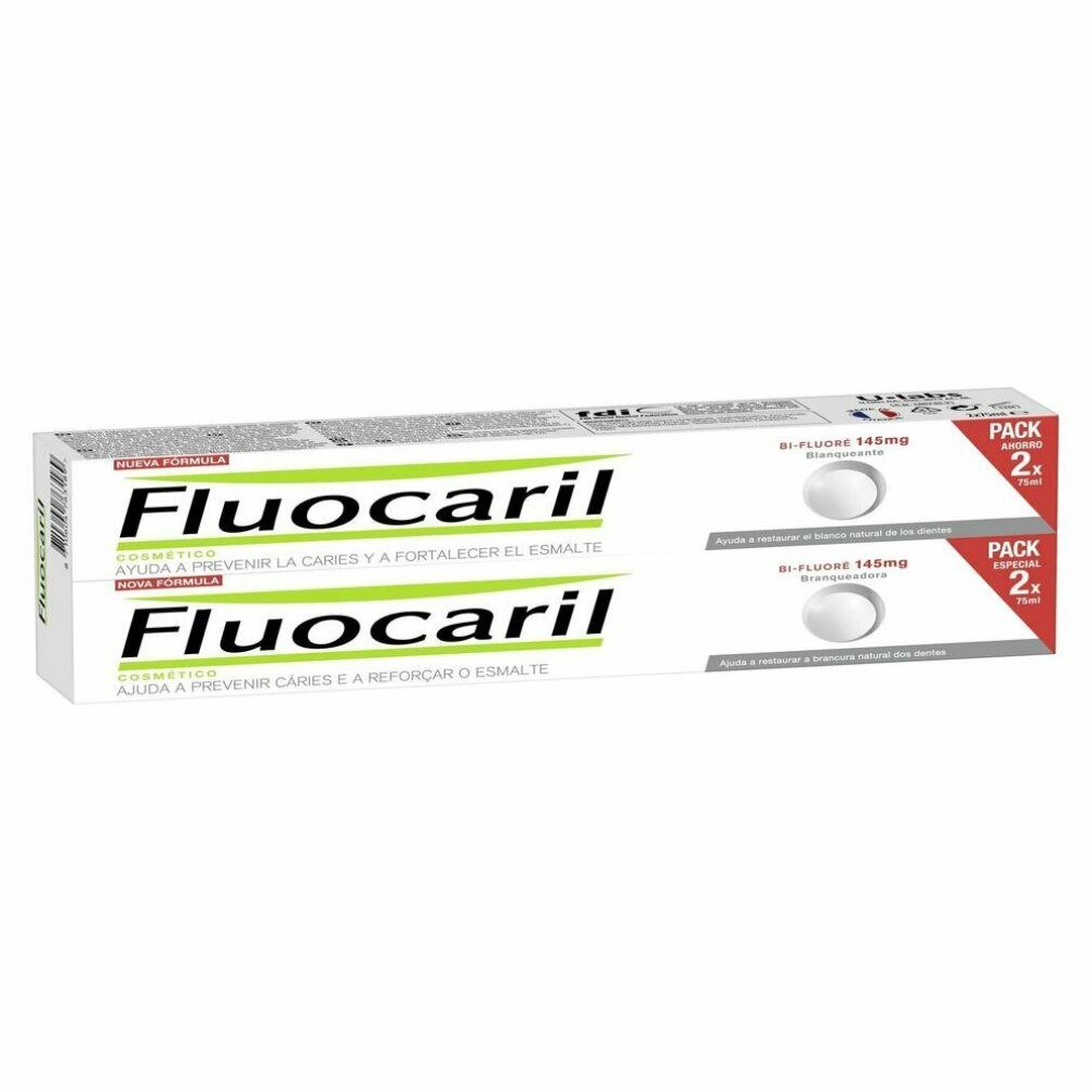 Fluocaril Zahnpasta bi-fluor blanqueador 2x75ml