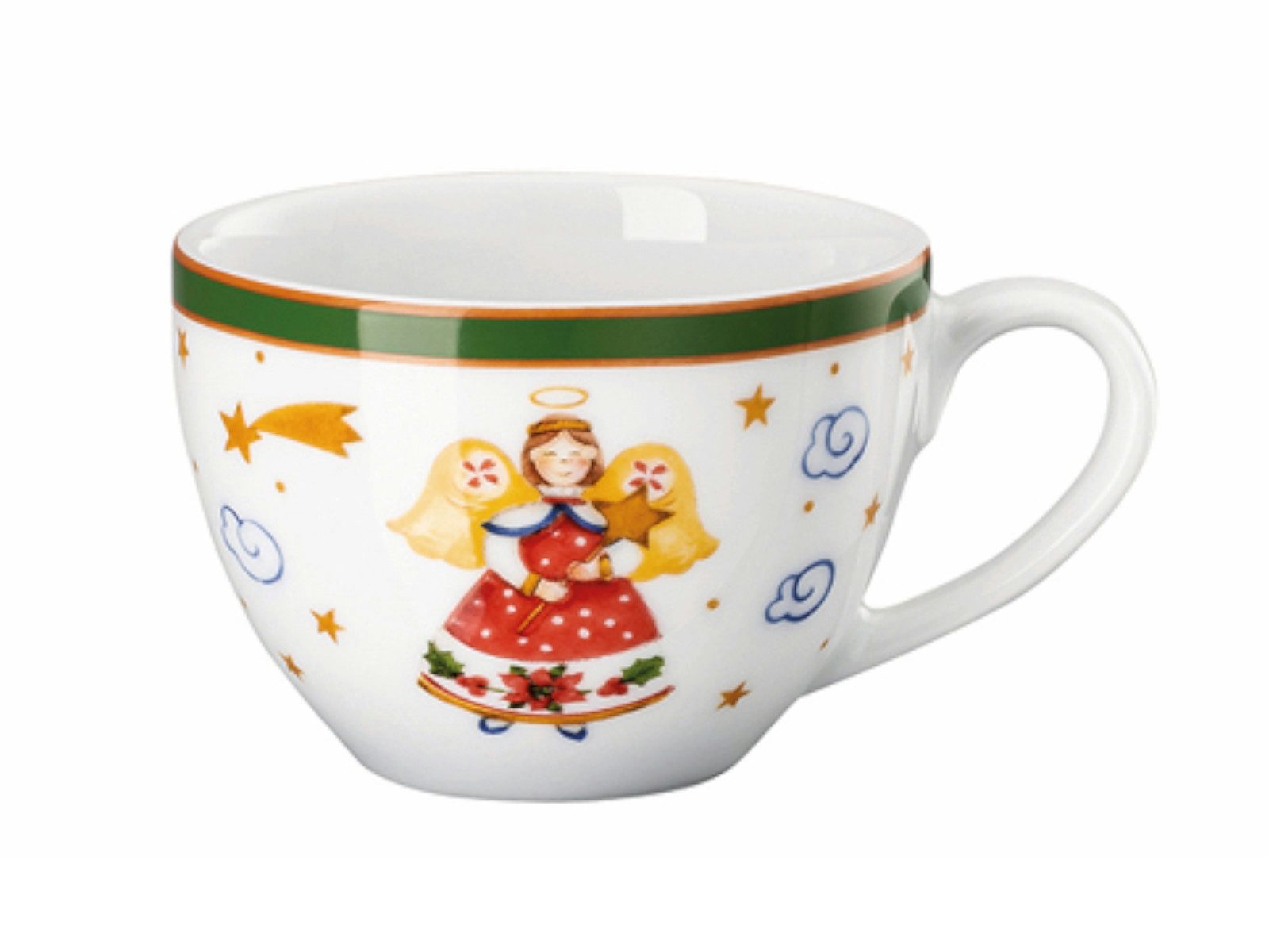 Hutschenreuther Espressotasse Happy Wintertime Espresso-Obertasse 0,1l, Porzellan