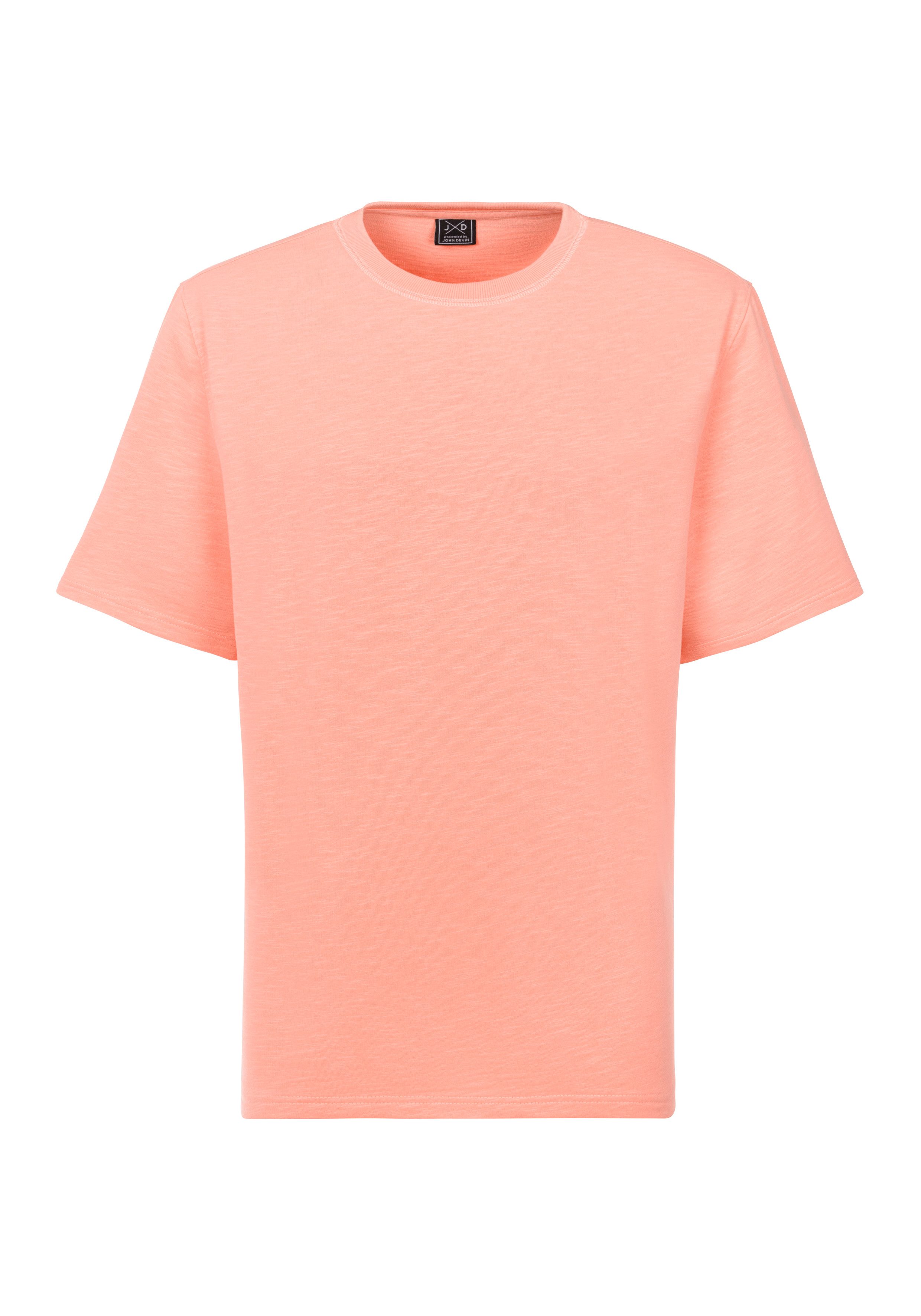 John Devin T-Shirt in Struktur-Qualität und modischen Farben. € 19,99