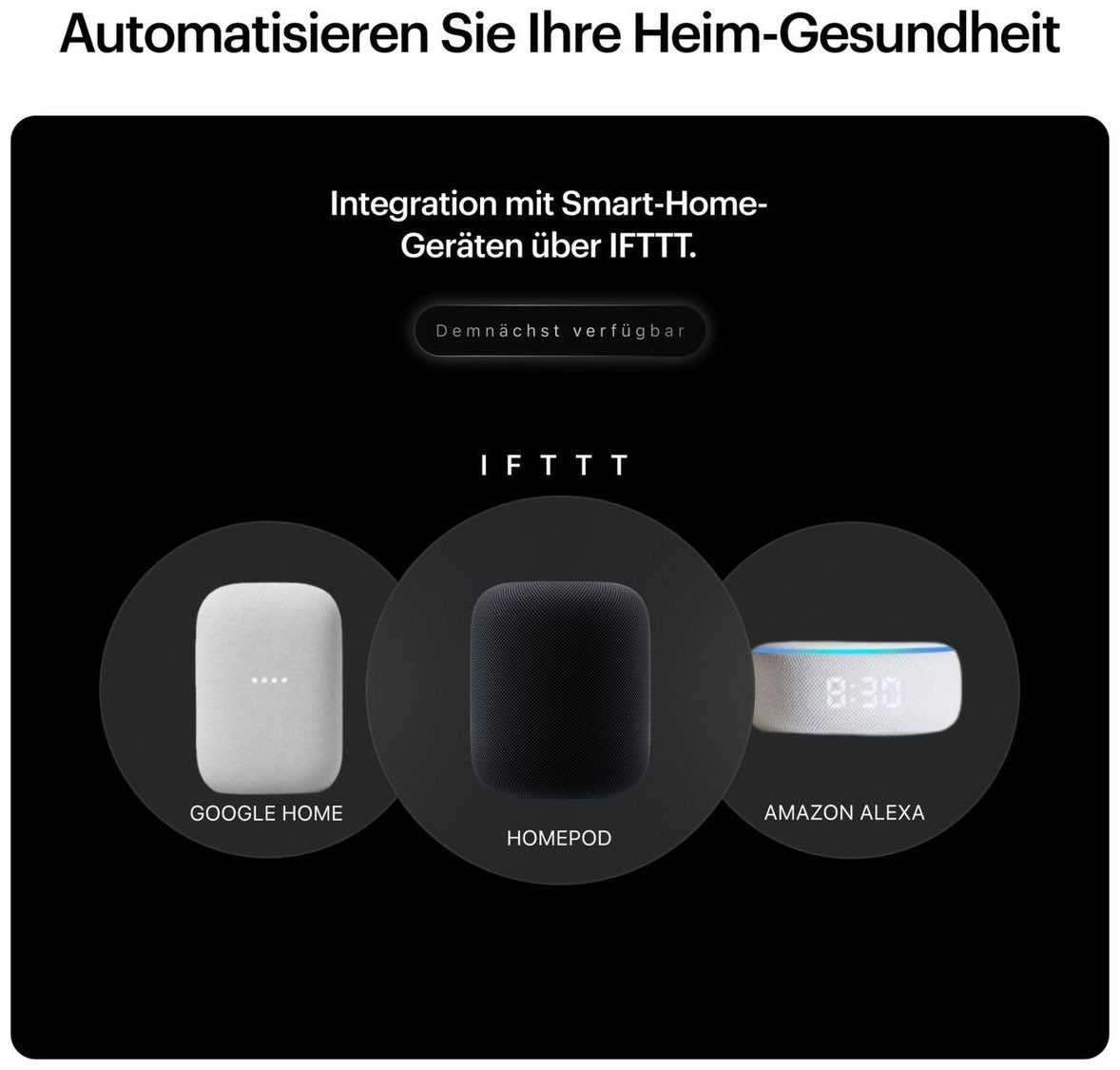 Ultrahuman Raumluft-Qualitätssensor Smart Home Health Monitor
