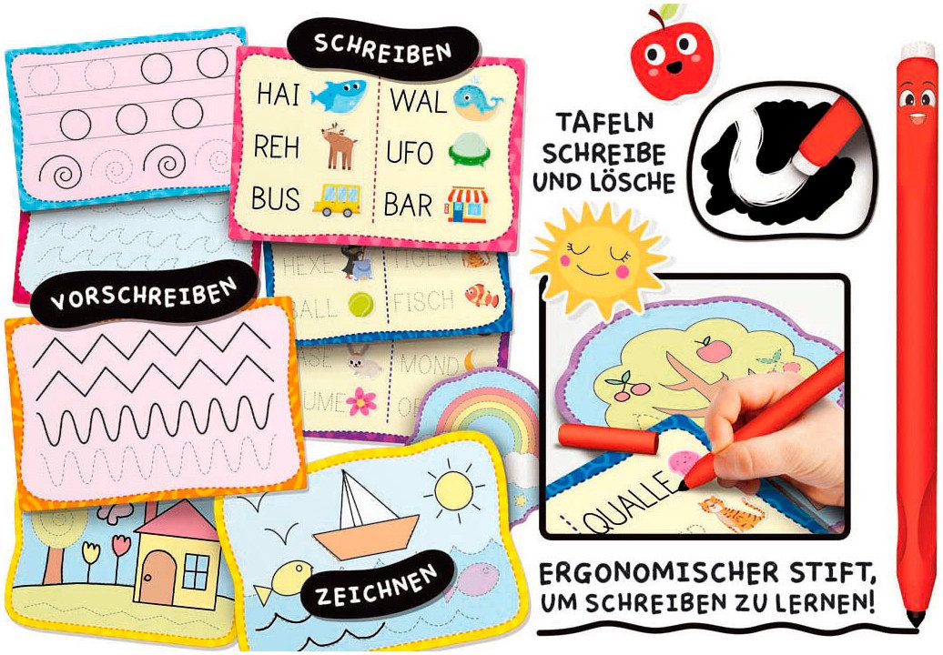 Lisciani Spiel Montessori - Pen-Schreibschule, Lernspiel