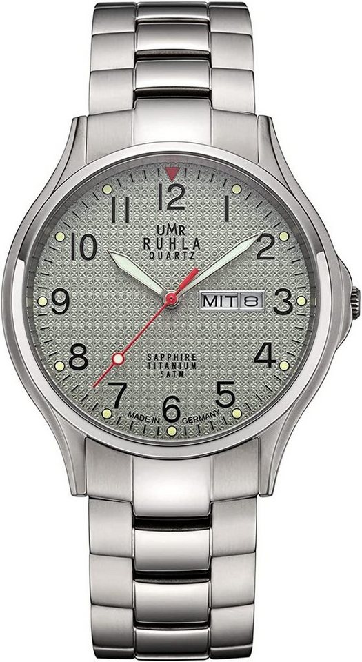 UMR Ruhla Quarzuhr Uhren Manufaktur Ruhla - Quarz-Herrenuhr - Made in  Germany