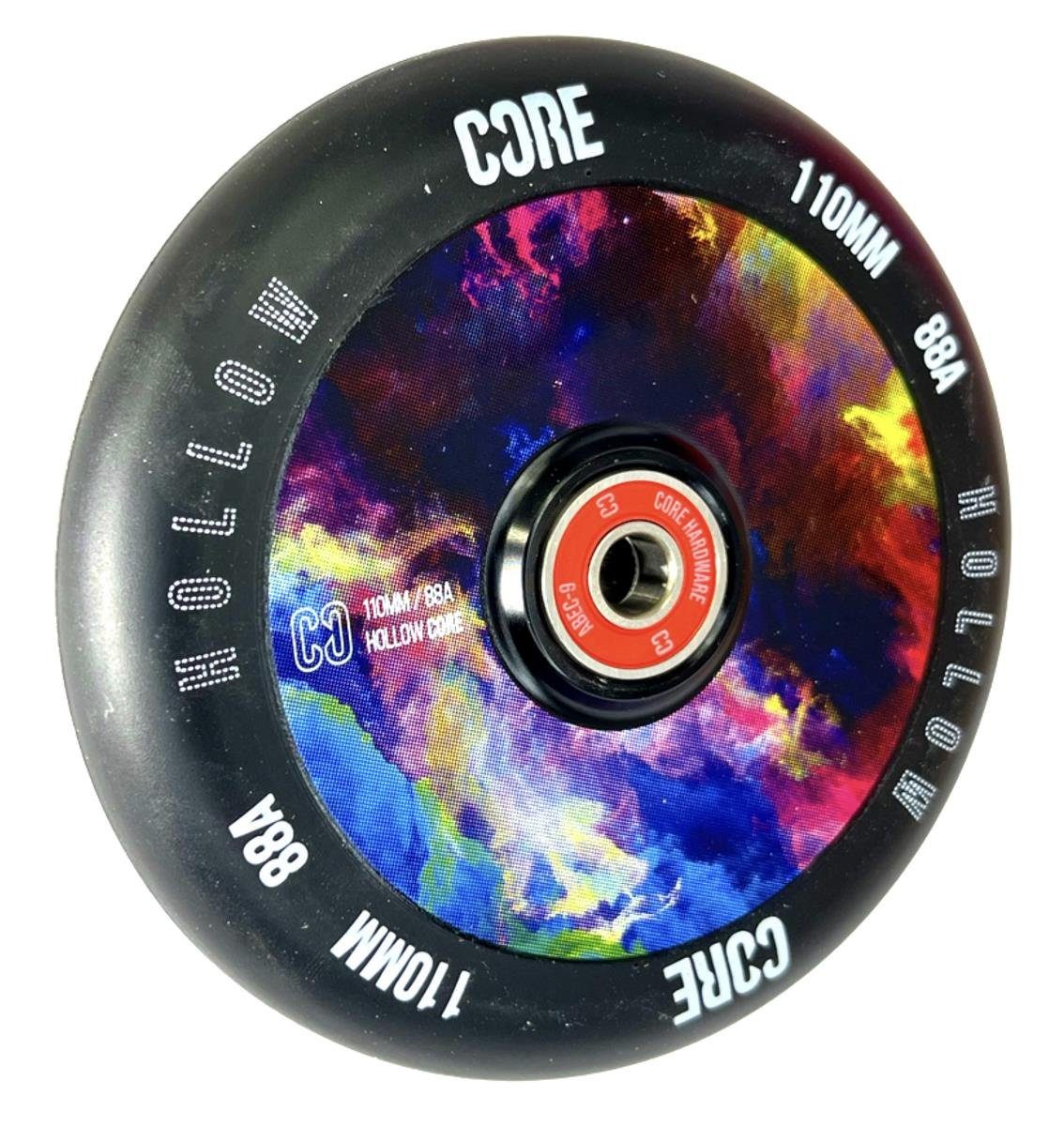 Stuntscooter Core Hollow V2 Stunt-Scooter Rolle 110mm Galaxy/PU Schwarz