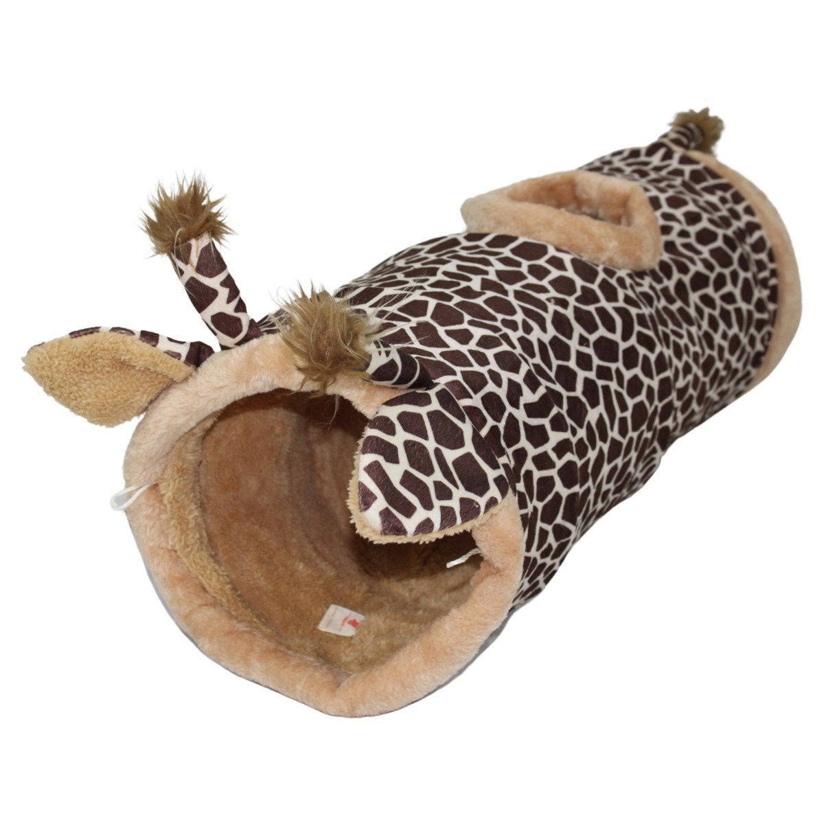 Tiertunnel Plüschtunnel Giraffe