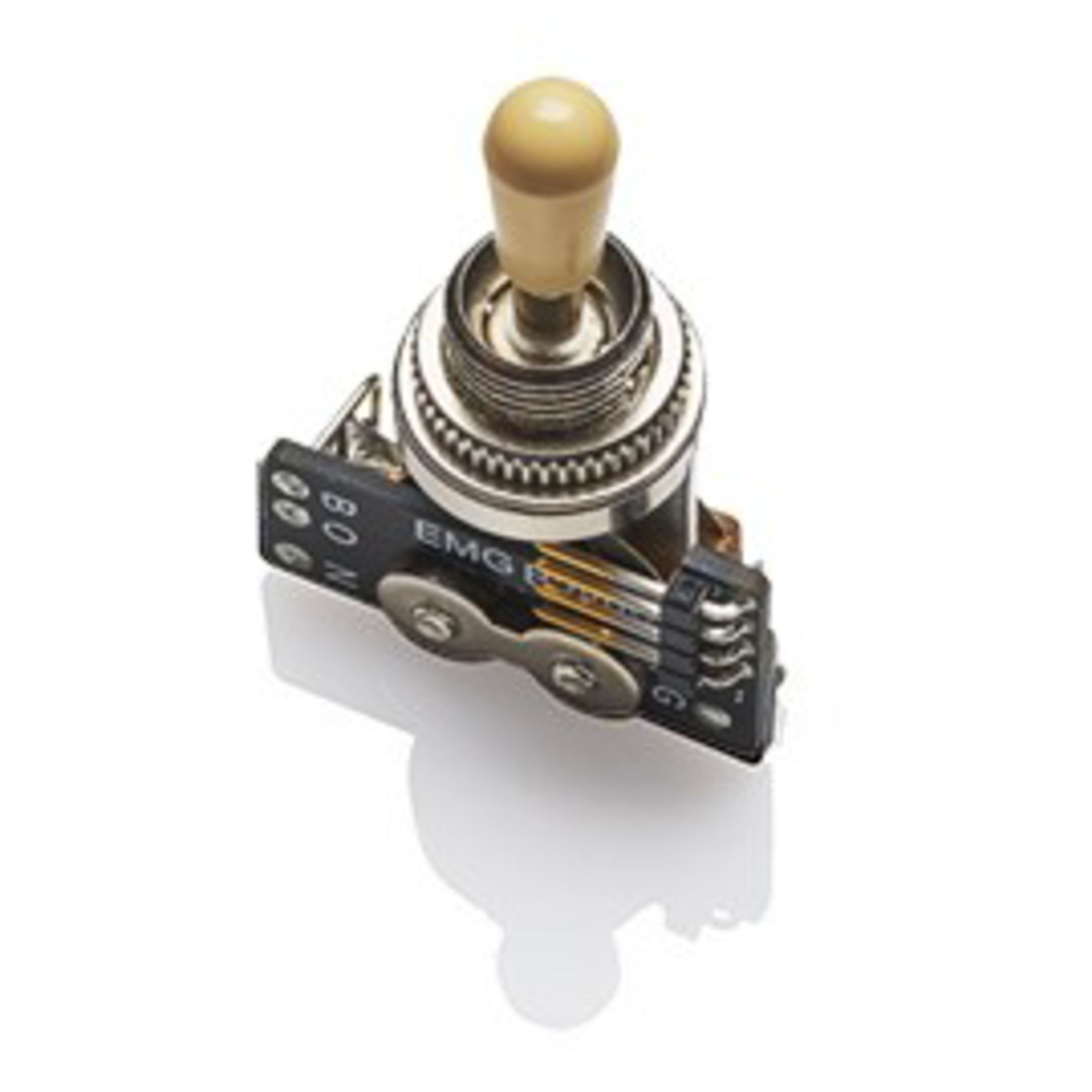EMG E-Gitarre, 3-Position Toggle Switch Ivory, ersatzteile für Gitarren, Schalter für Gitarren, 3-Position Toggle Switch Ivory - Schalter für Gitarren