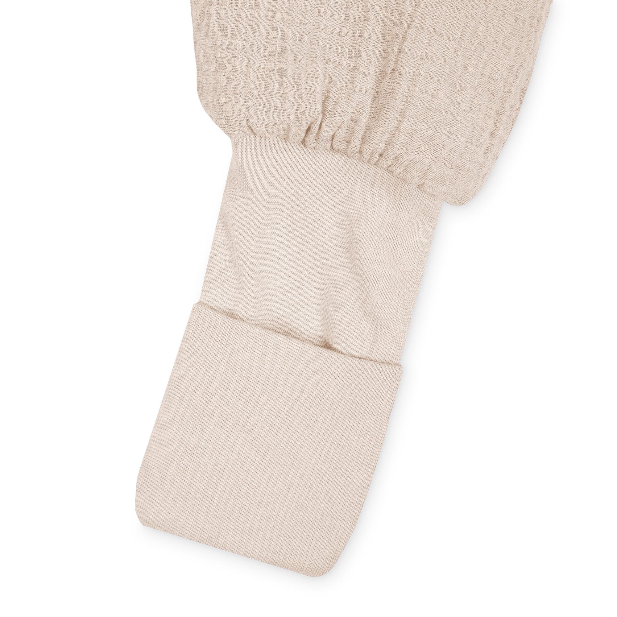 Julius Zöllner Babyschlafsack Player Musselin, mit umstülpbaren Anti-Rutsch-Socken